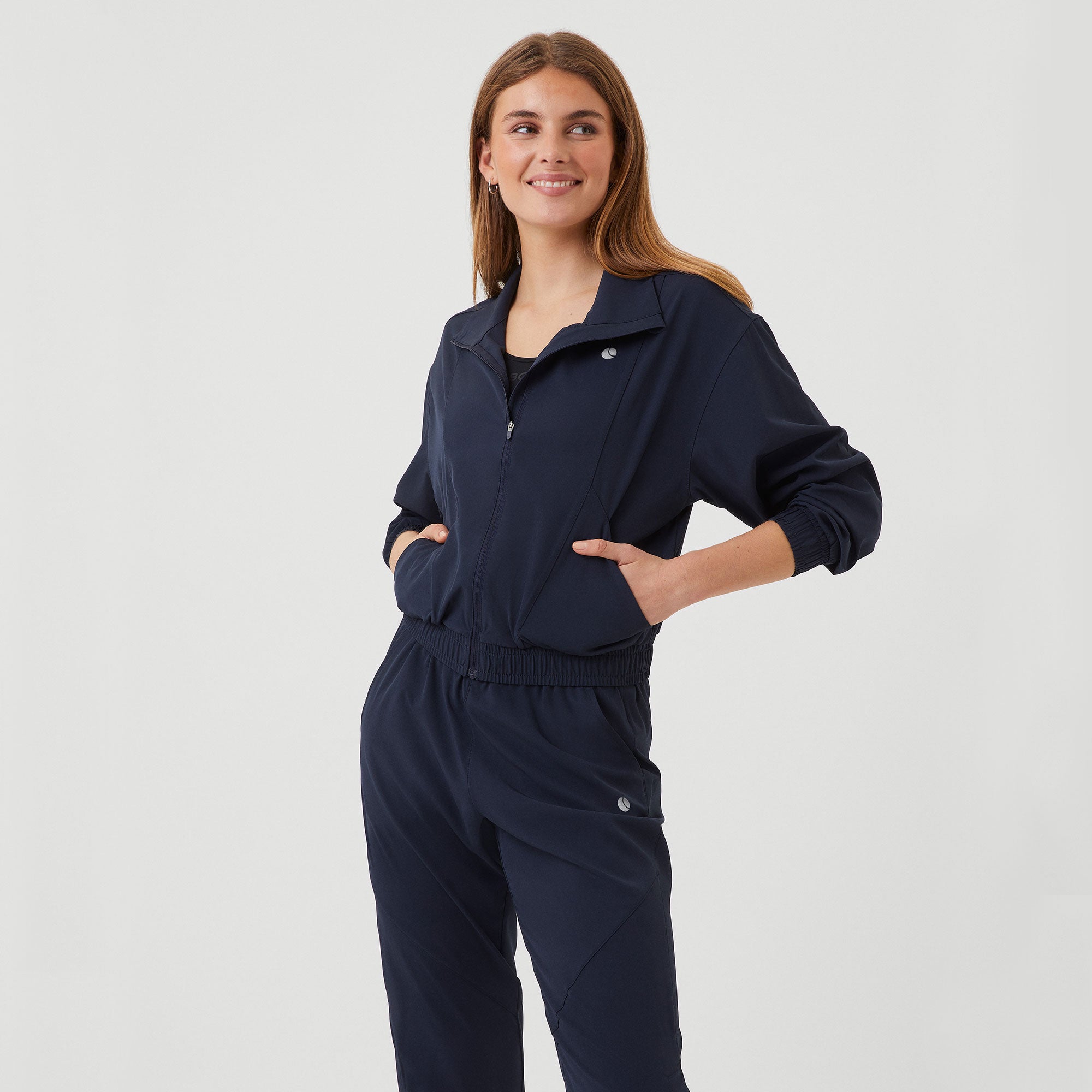 Bj枚rn Borg Ace Women's Woven Tennis Track Jacket、mySite、neckold