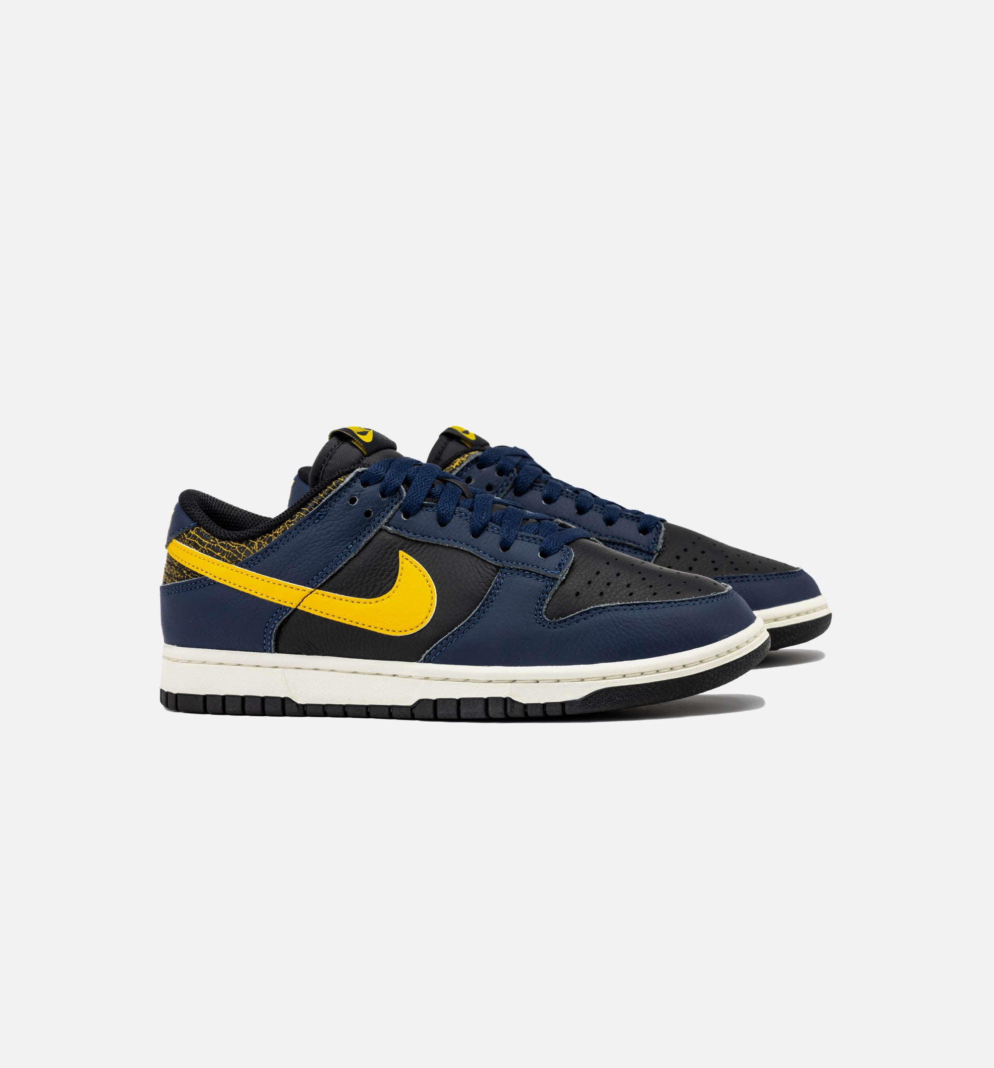 Dunk Low Midnight Navy and Tour Yellow Mens Lifestyle Shoe - Black/Midnight Navy/Sail/Tour Yellow Free Shipping、mySite、dreamappss