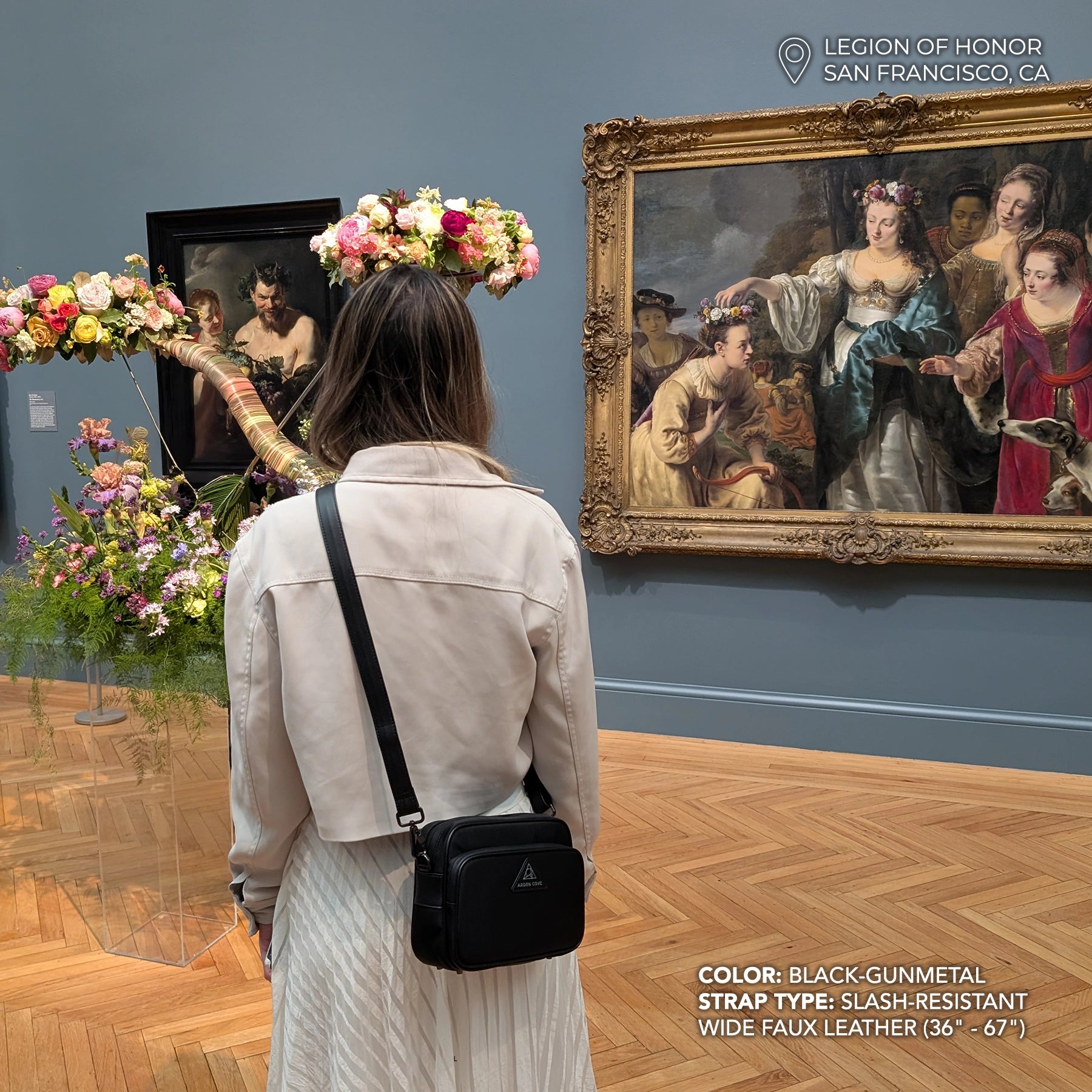 Crissy Full Crossbody with Locking Clasps Strap、mySite、garagedoors4me