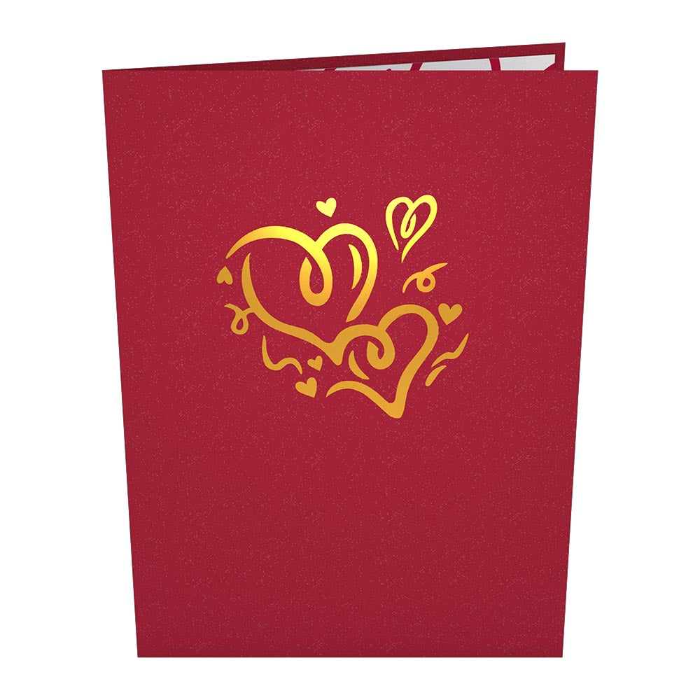 Happy Valentine’s Day Pop-Up Card、mySite、solidvoid