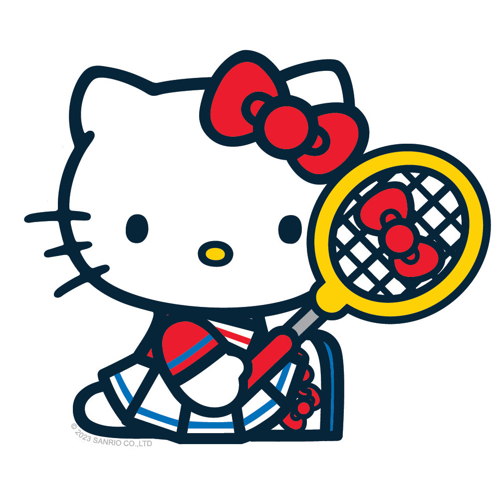  Hello Kitty Tennis Pro Vinyl Sticker Decal、mySite、ghnorth