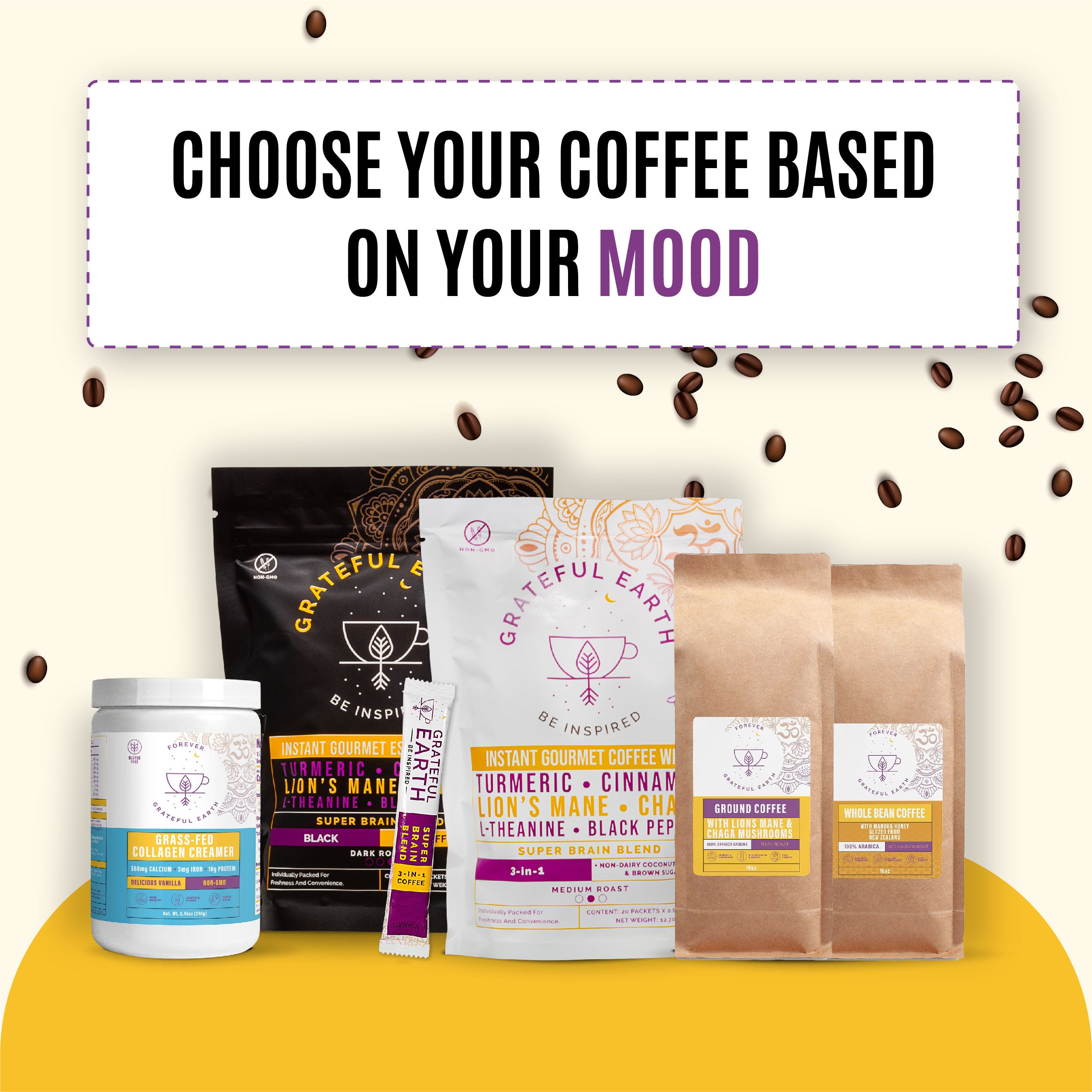 Mega Superfood Coffee Kit + Free Collagen Creamer - Super-Sized Superfoods for Super Days、mySite、gigharbornorthrealestate