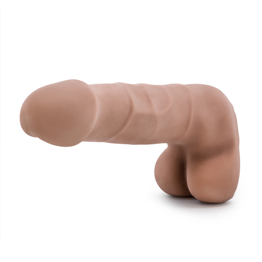 Au Naturel By Blush® | Suave Realistic Latin 7-Inch Long Dildo With Balls、mySite、bottomscart