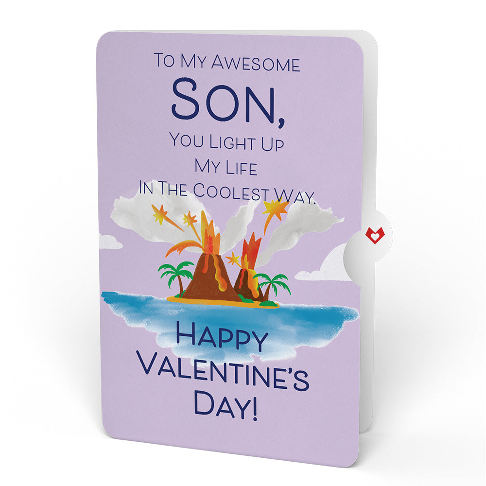 I Lava You Valentine Pop-Up Card and Sentiment Set for Son、mySite、solidvoid