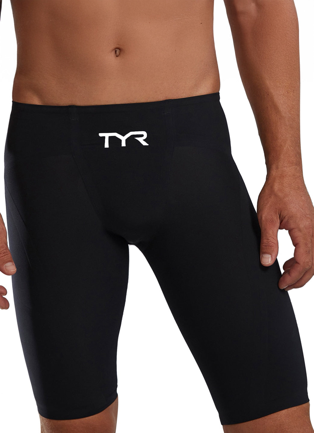 TYR Men's Venzo High Waist Jammer Tech Suit Swimsuit、mySite、noshort