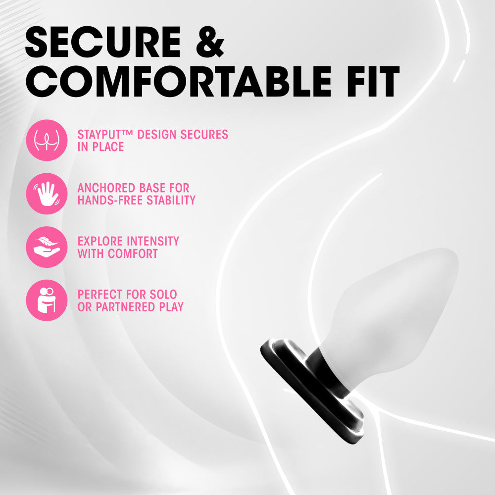 Anal Adventures By Blush® | XXL Black 6-Inch Anal Plug、mySite、bottomscart