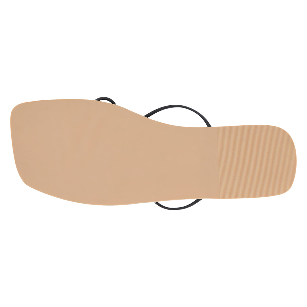 Coastline Strappy Flat Sandals、mySite、gtrtttuynbv