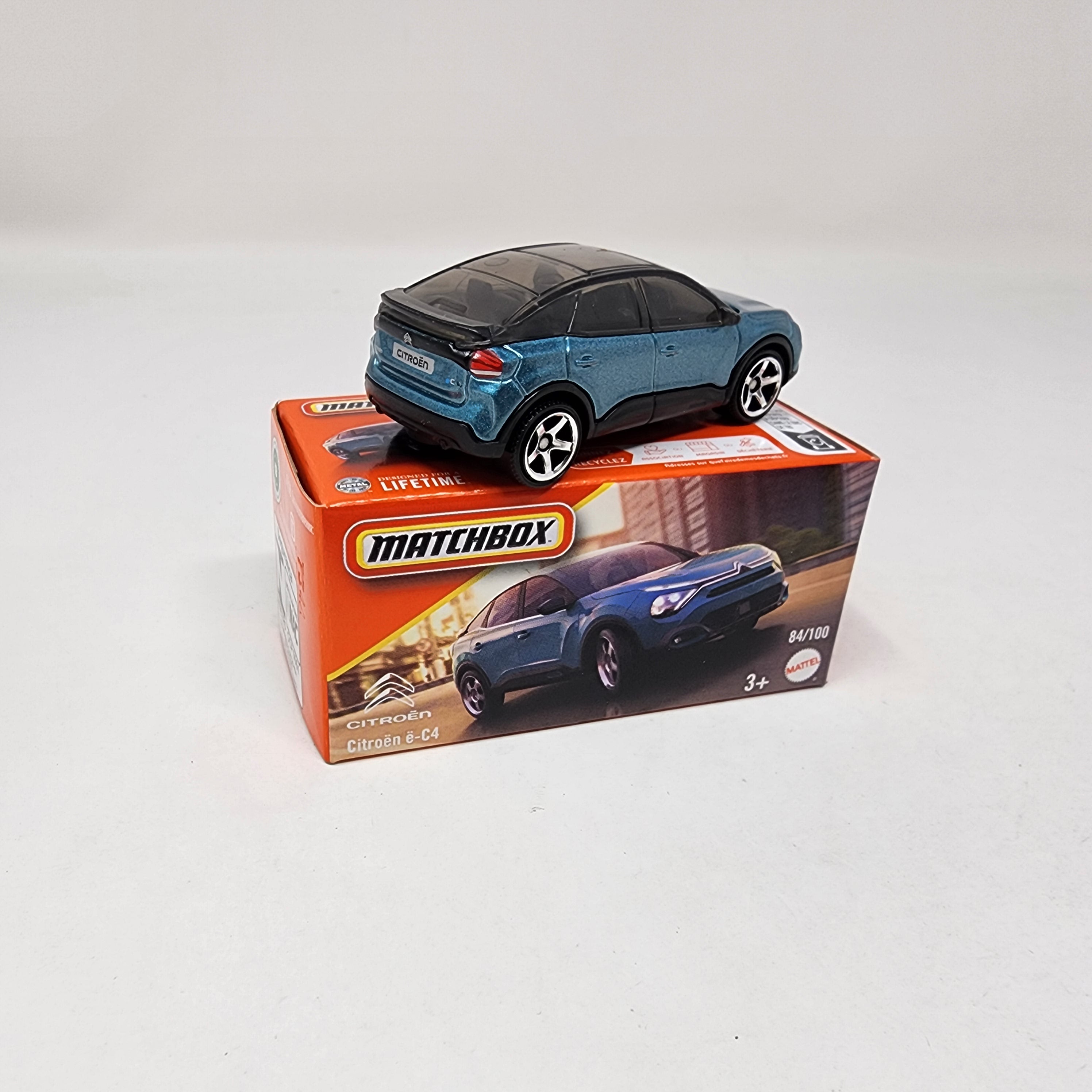 Citroen e-C4 #84 * 2025 Matchbox Power Grabs Case A、mySite、hgirdovlk