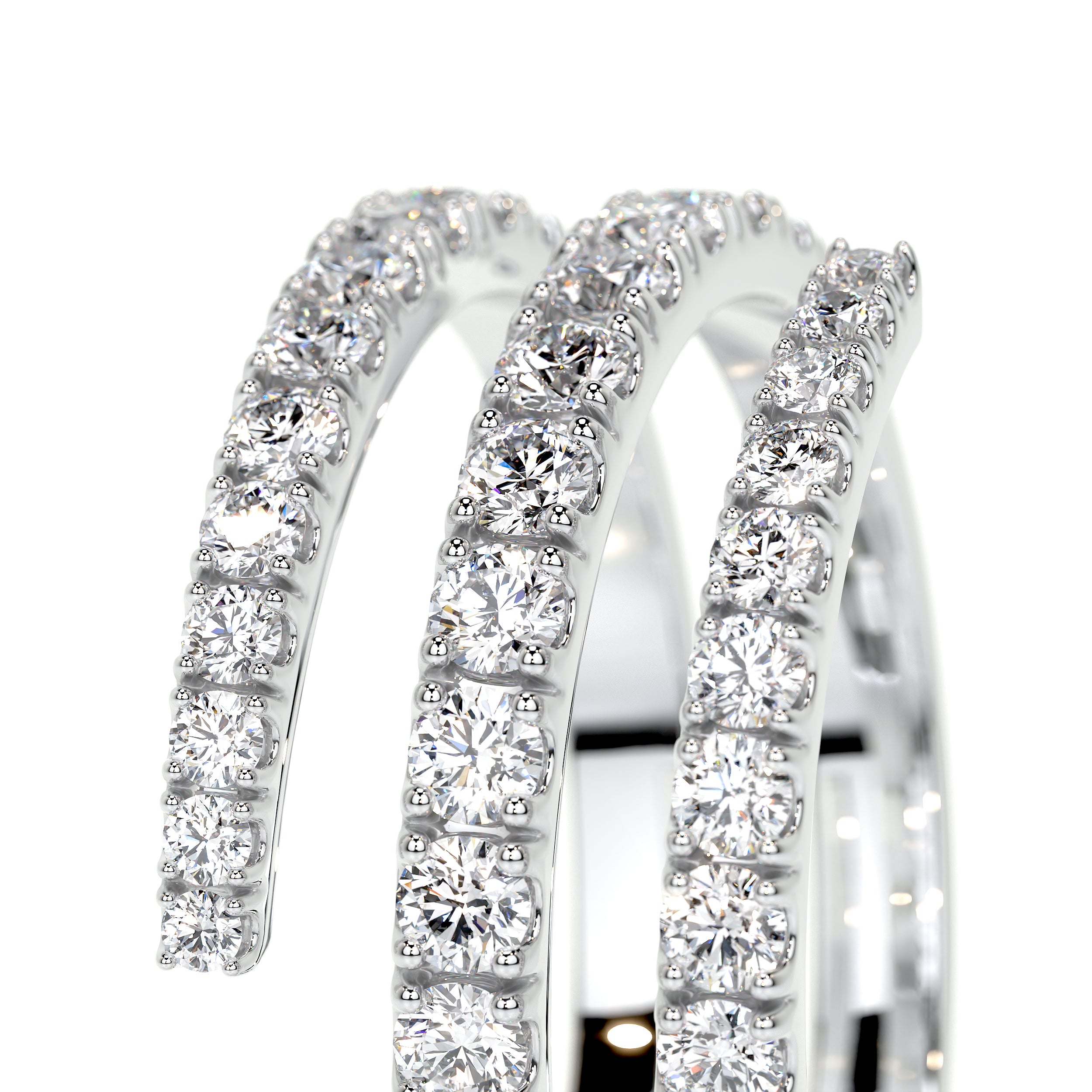 Carrie Lab Grown Diamond Wedding Ring (1 Carat) -18K White Gold、mySite、hinf8tx79