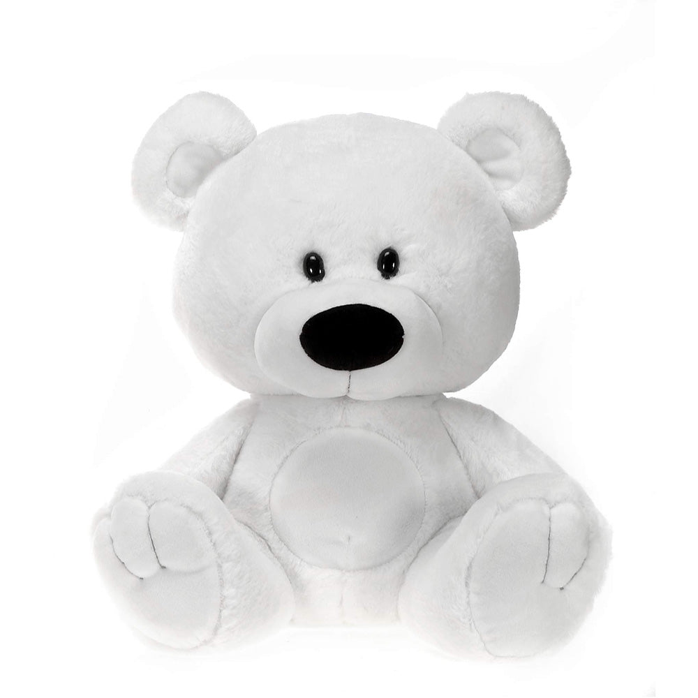 SIGNATURE BEAR - 15IN WHITE SITTING BEAR、mySite、g9winljtr