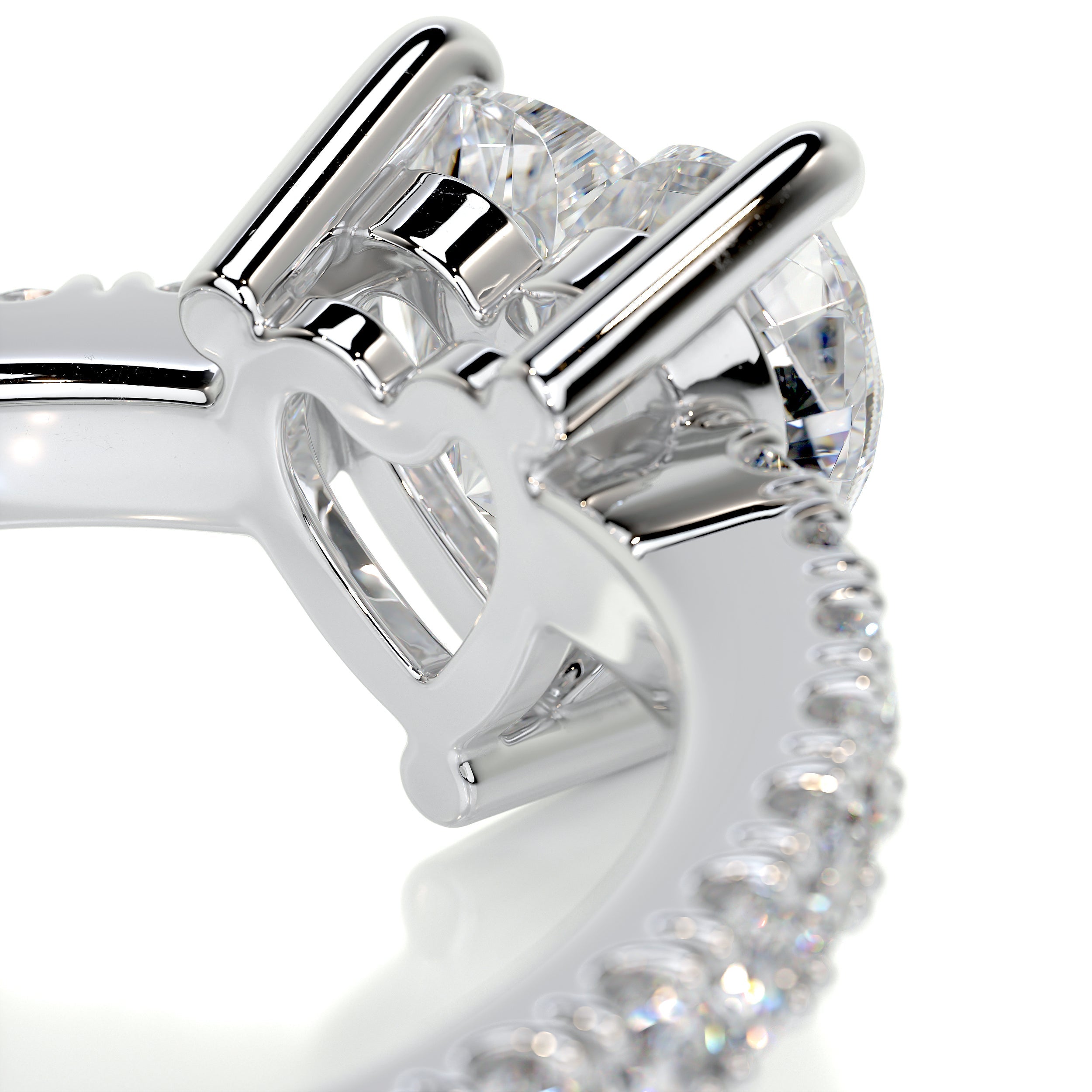 Audrey Diamond Engagement Ring - 18K White Gold、mySite、hinf8tx79
