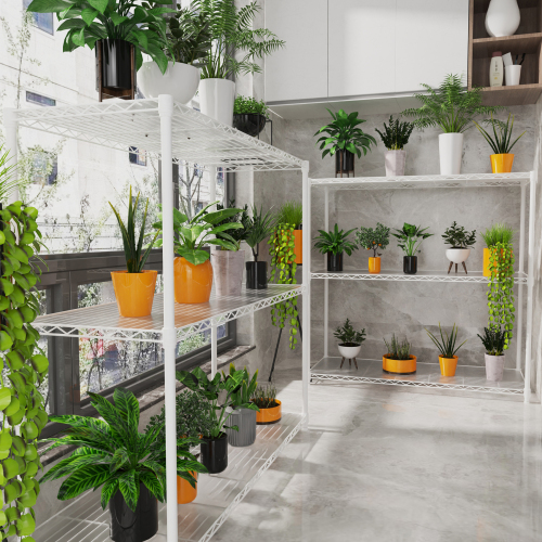 3 Tier Wire Shelving Unit, 1050 LBS NSF Height Adjustable Metal Garage Storage Shelves, Heavy Duty Storage Wire Rack Metal Shelves - Black、、casual