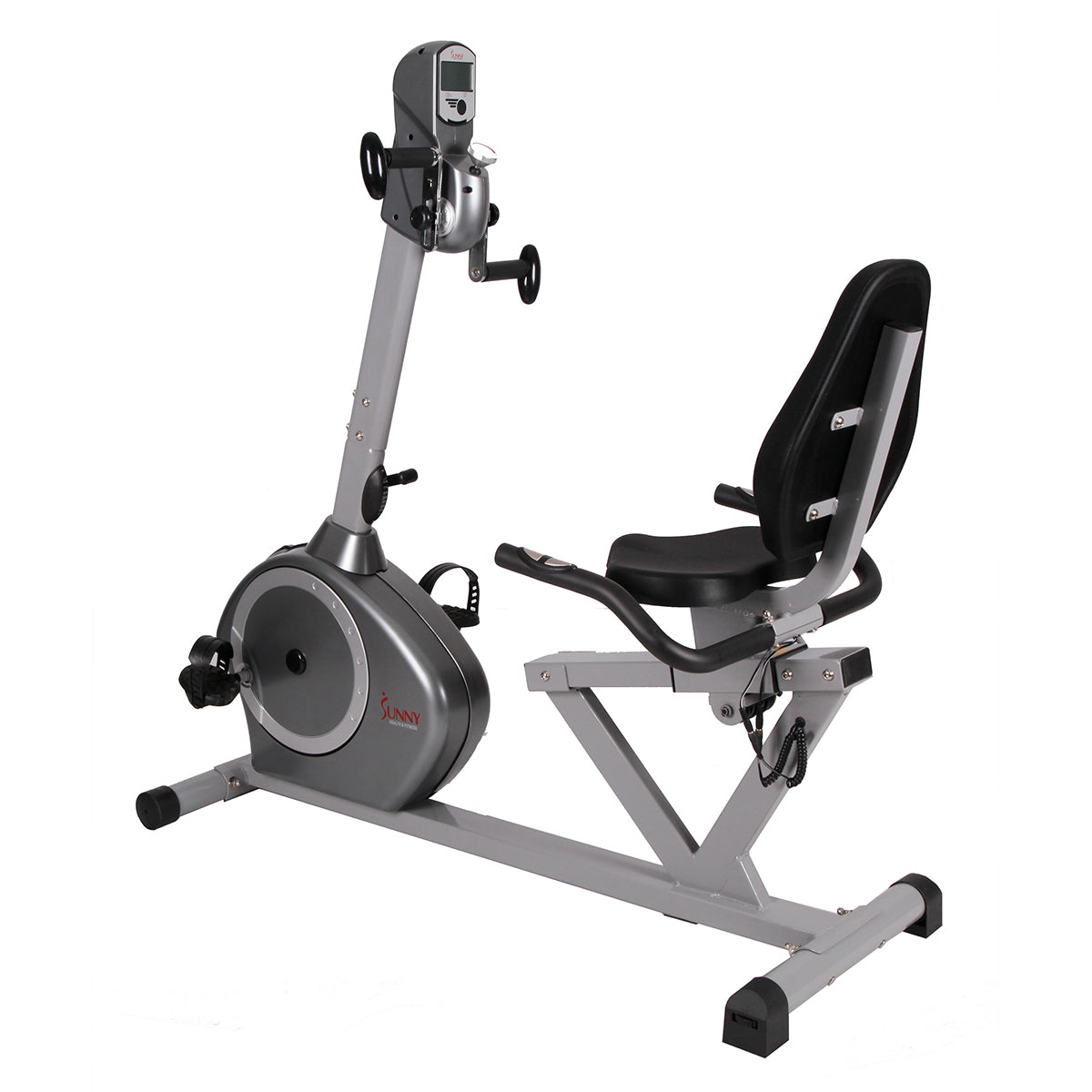  Magnetic Recumbent Exercise Bike with Moving Arms Exerciser w/ 350 LB High Weight Capacity、mySite、ghnorth