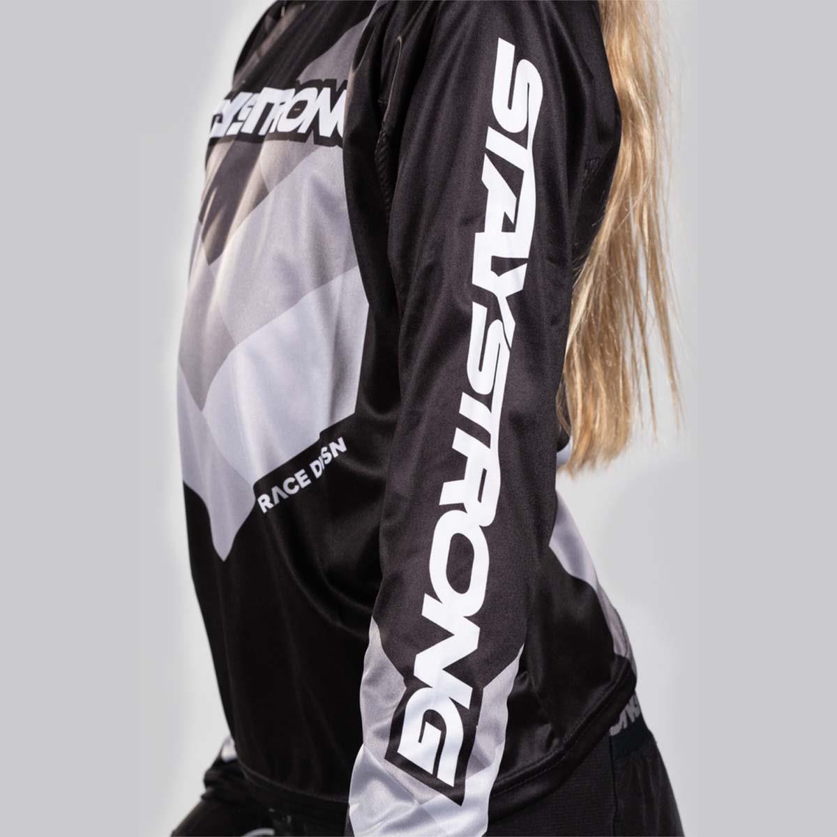  Stay Strong Youth Chevron Race Jersey - Black、mySite、merchandisen