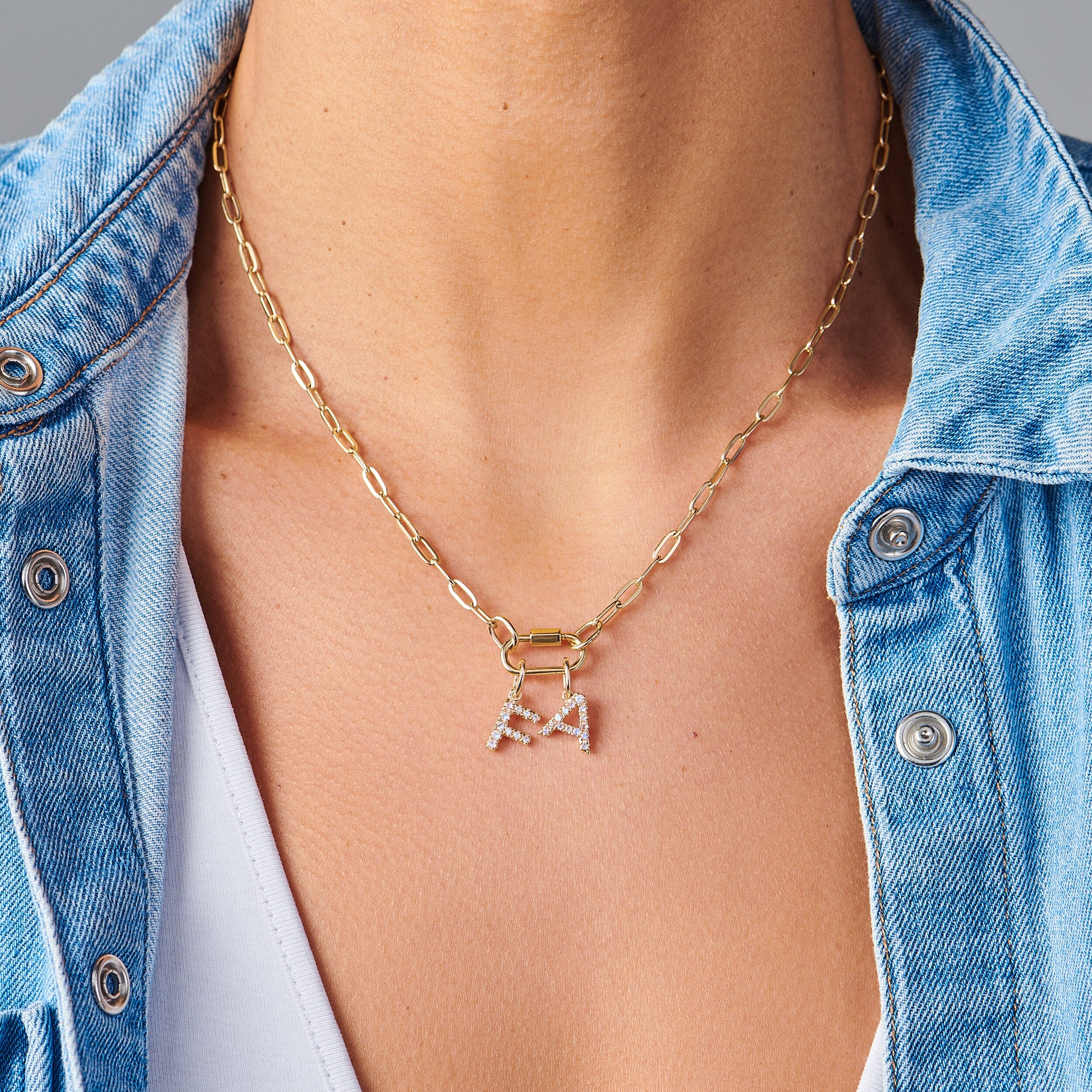 Moonstone Charm - Alphabet、mySite、hinf8tx79