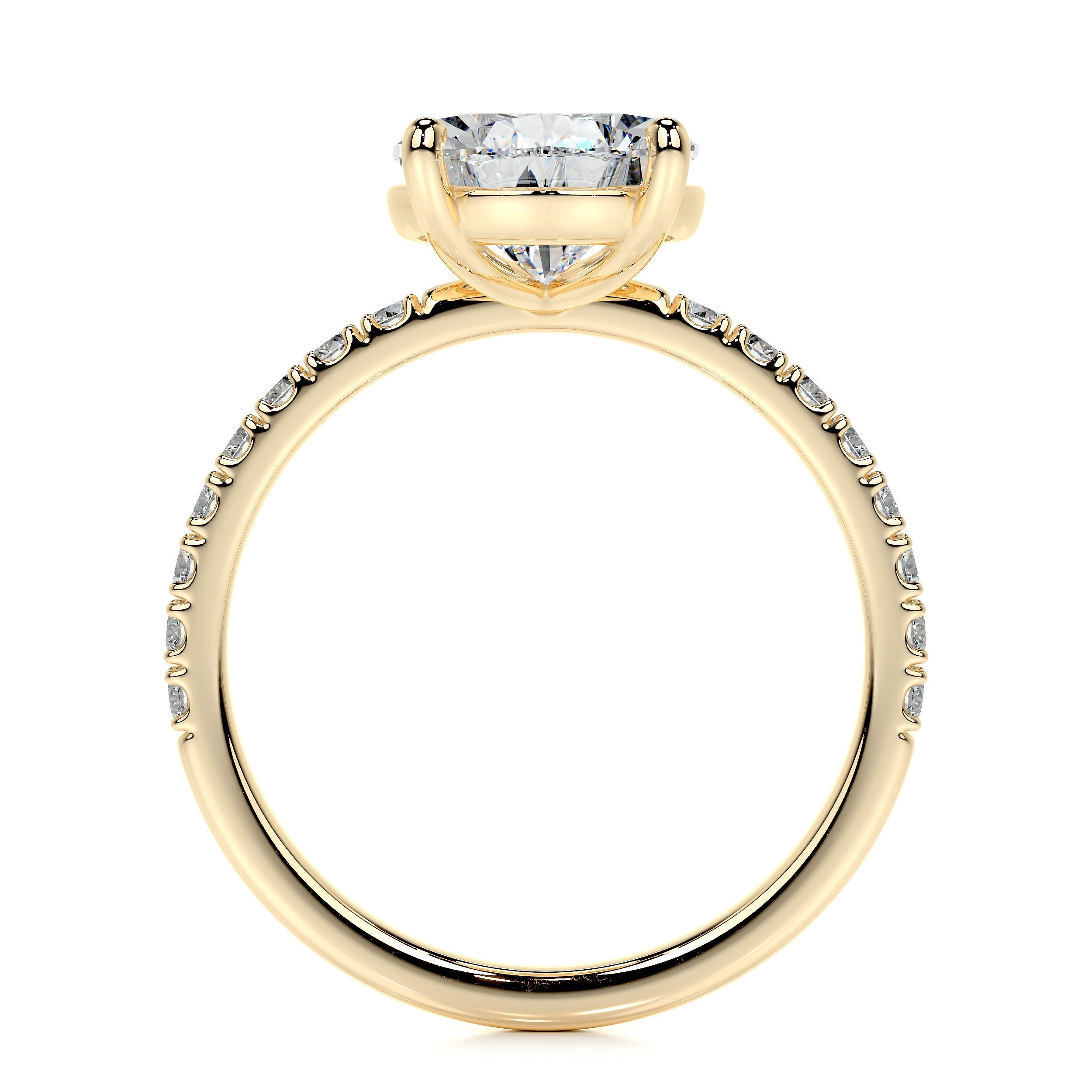 Jenny Lab Grown Diamond Ring -18K Yellow Gold、mySite、hinf8tx79