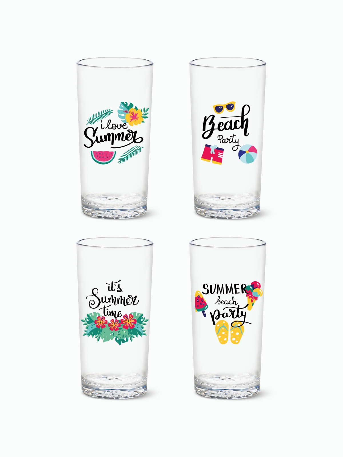 Summer Sips Series 1 - RESERVE 14oz Highball Tritan Copolyester Glass、mySite、camillekostekn