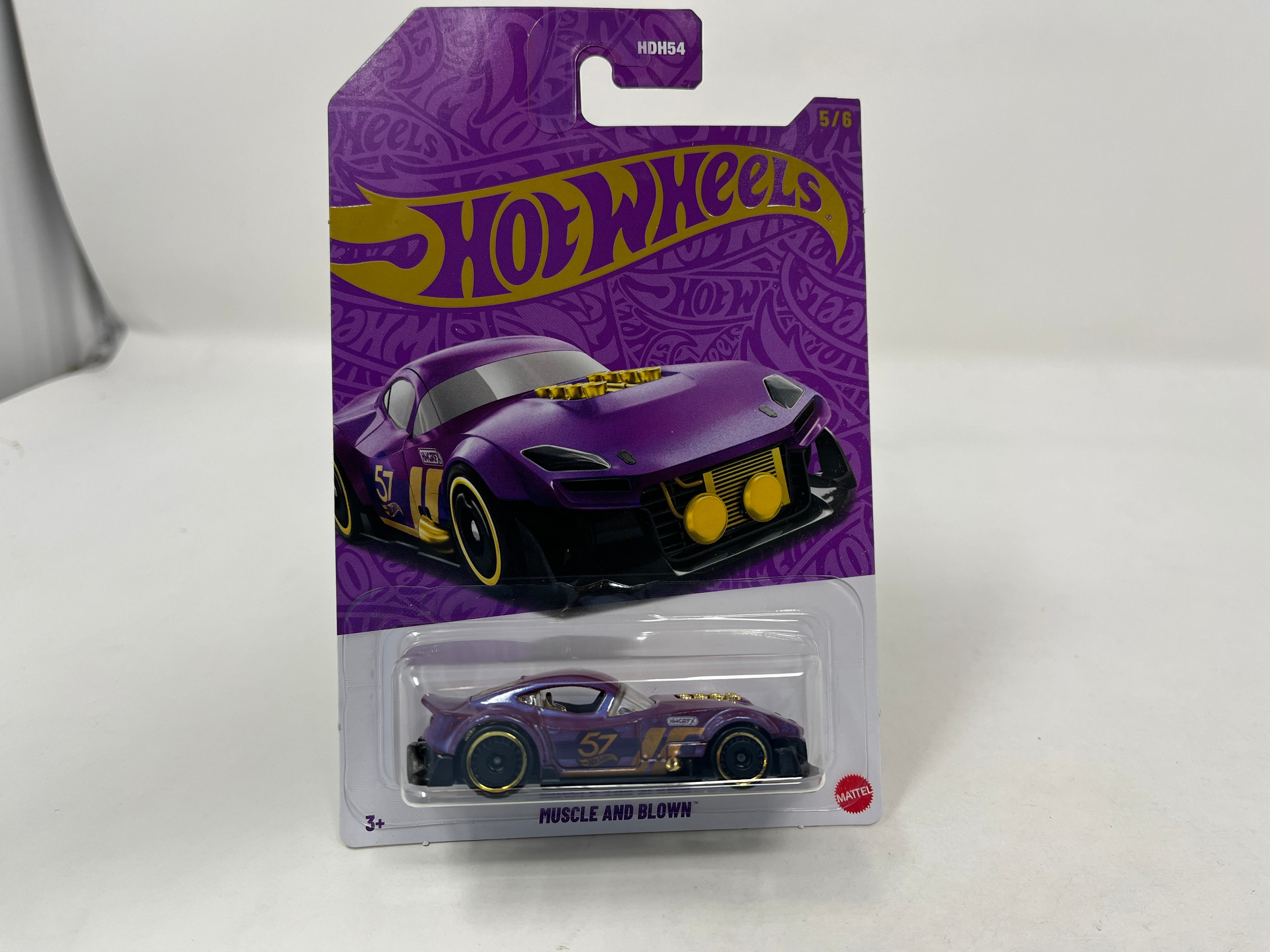 Muscle and Blown #5 * 2024 Hot Wheels Pearl & Chrome 57th Anniversary Case G、mySite、hgirdovlk