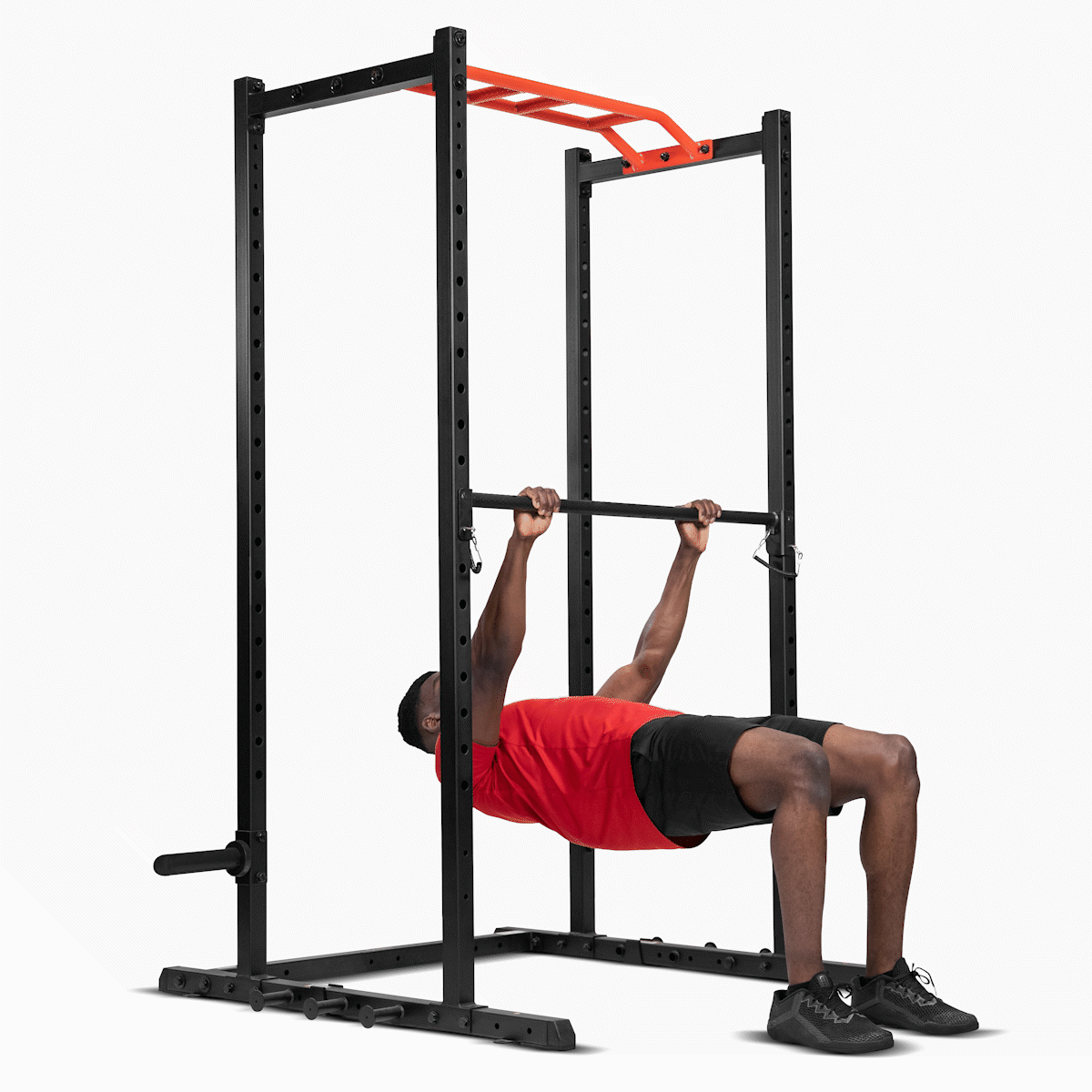  Adjustable Pull Up Bar Attachment for Power Racks and Cages、mySite、ghnorth