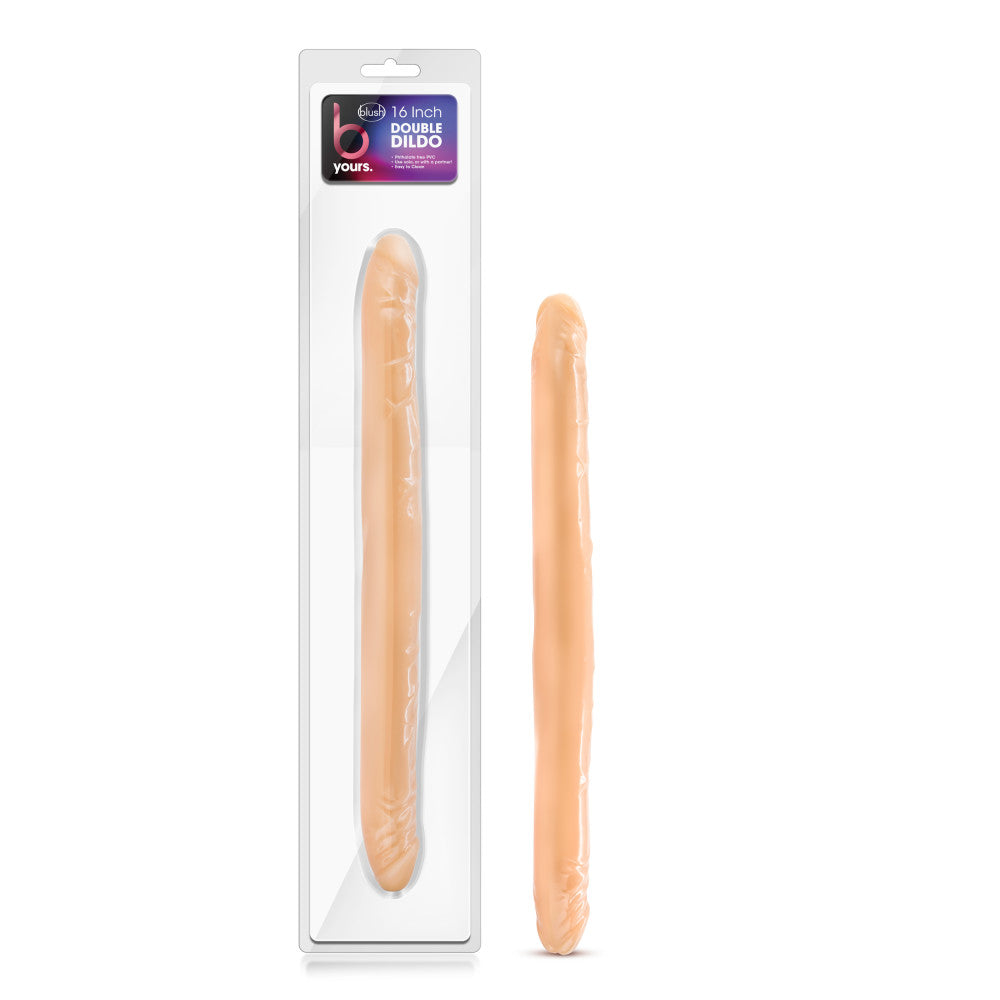 B Yours By Blush® | Beige 16-Inch Long Dildo、mySite、bottomscart