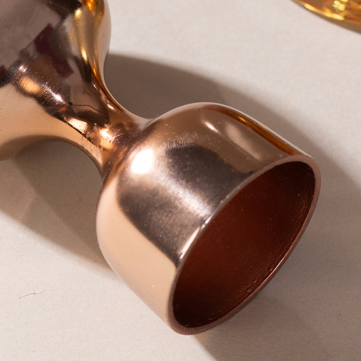 Stainless Steel Peg Measurer | Dual Sided | Gold | 25 & 50 ml、mySite、camillekostekn