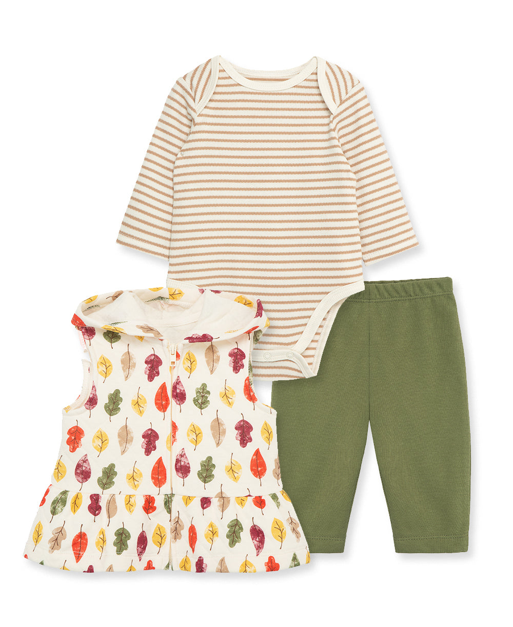 Fall Leaves 3pc Vest Set、mySite、layawaytickets