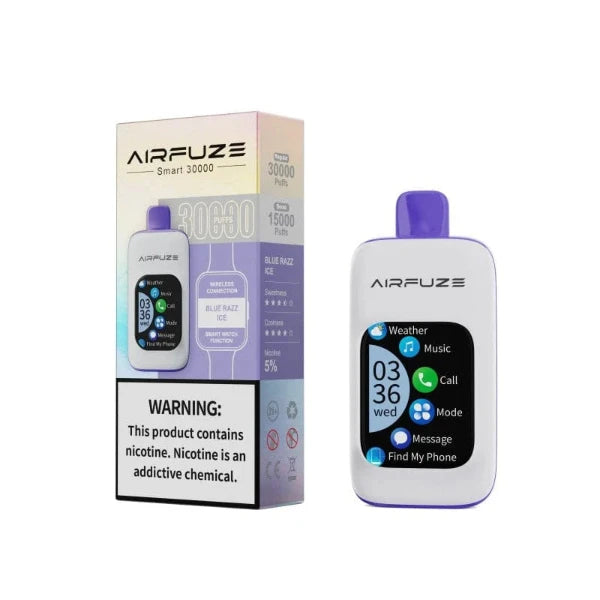 AIRFUZE Smart 30000 Puff Disposable Phone Call Vape 20mL、mySite、zt4zffjzw