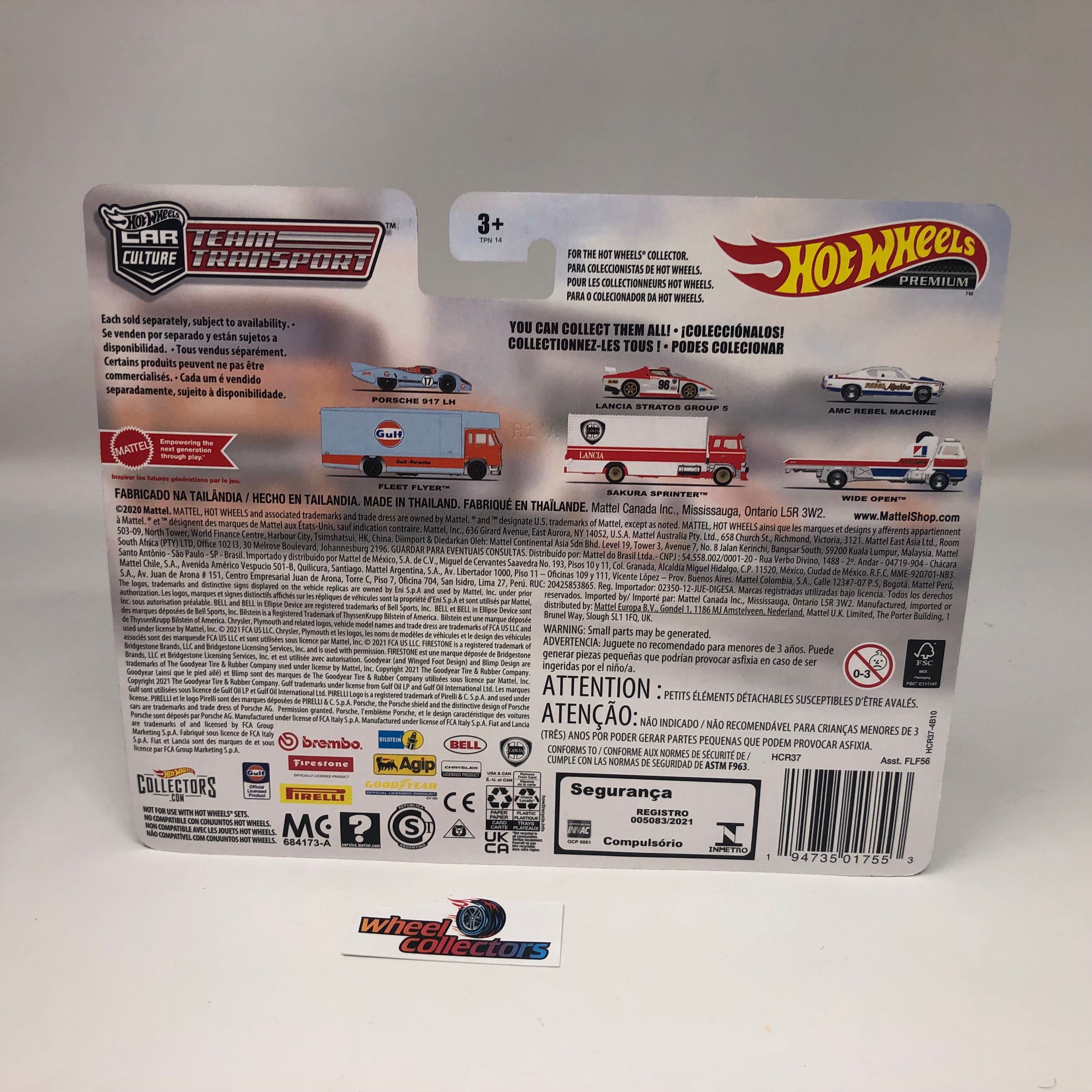 Lancia Stratos & Sakura Sprinter * 2022 Hot Wheels Team Transport Car Culture Case Q、mySite、hgirdovlk