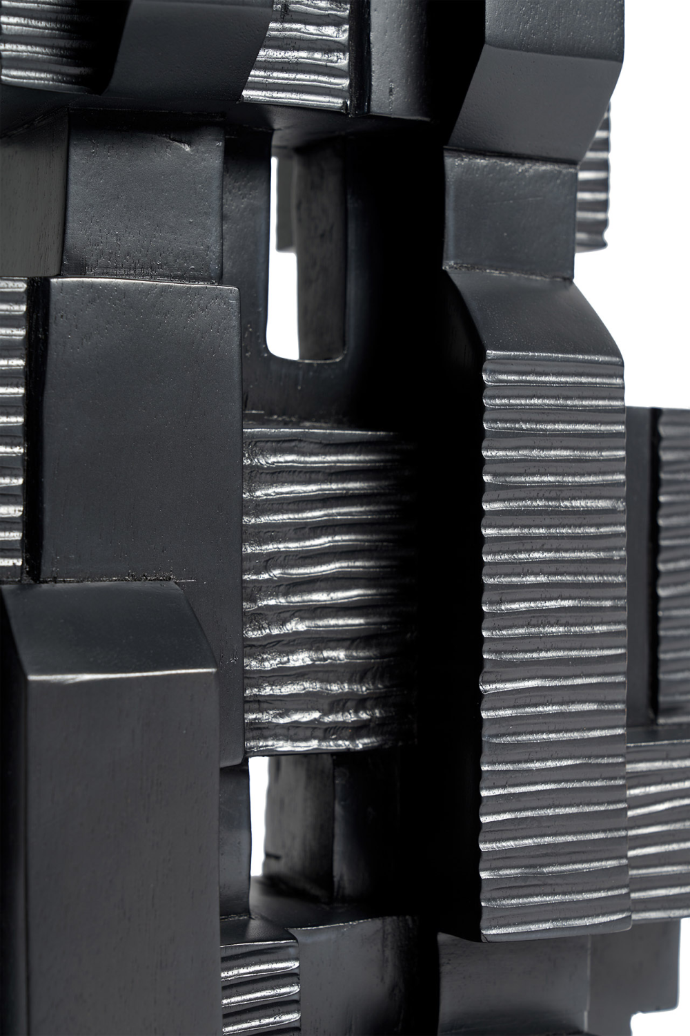 Contemporary Mahogany Sculpture | Ethnicraft Block、mySite、neckold