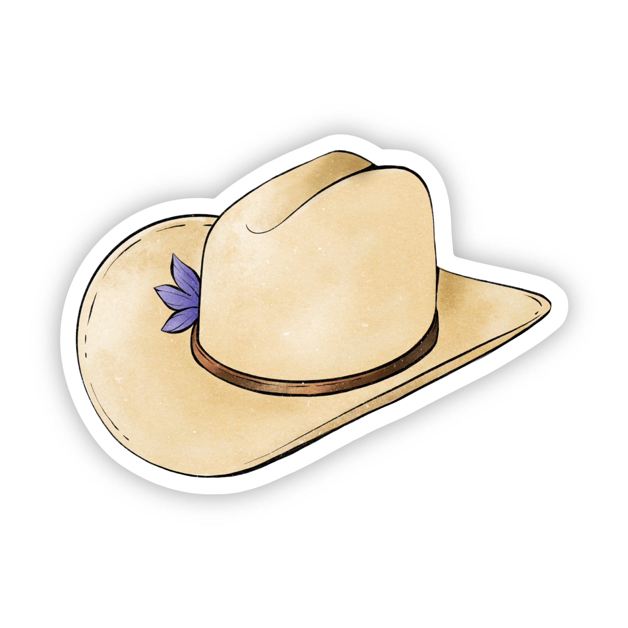  South Dakota Cowboy Hat Sticker、mySite、elrpsem3k