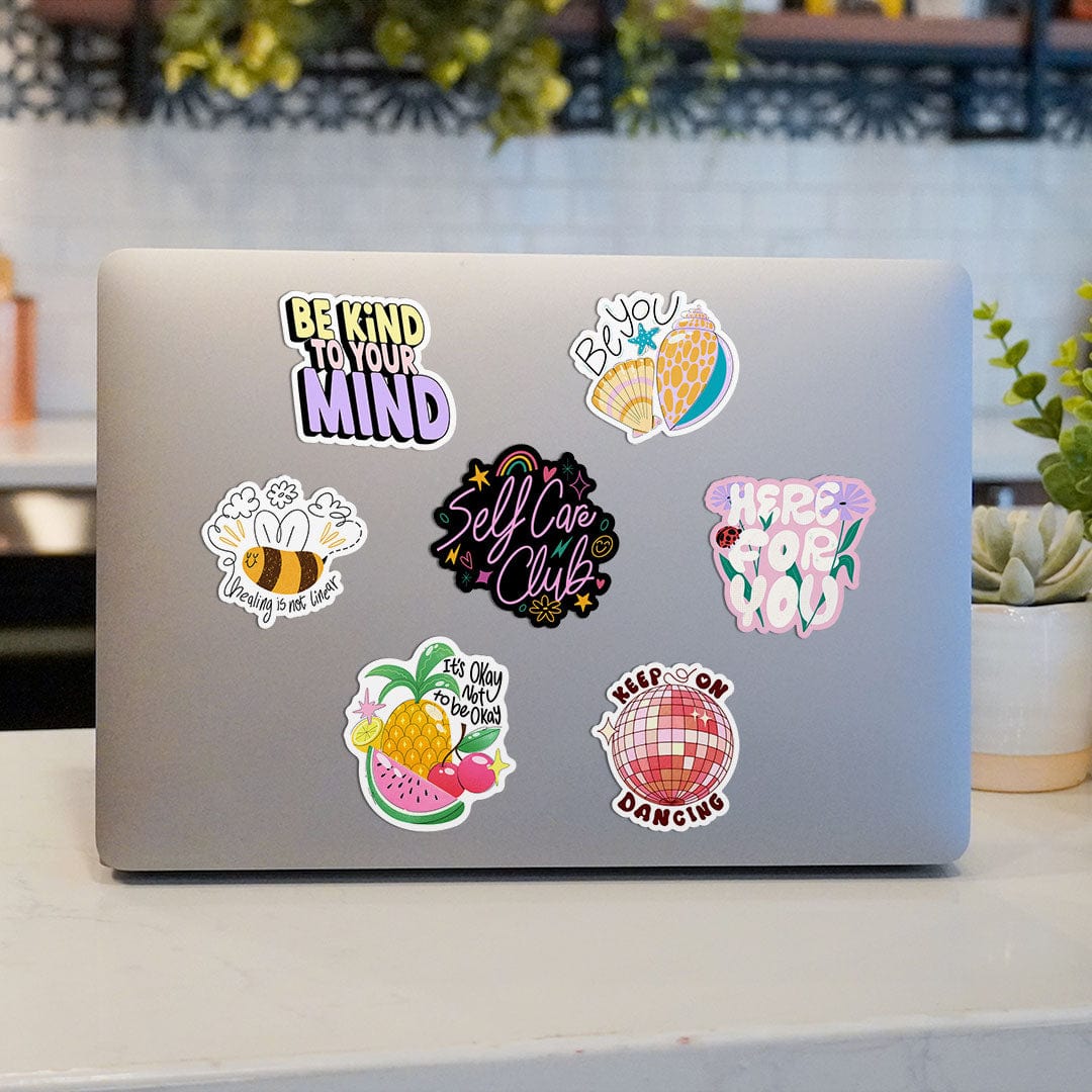  Self Care Club Sticker 7 Pack、mySite、elrpsem3k