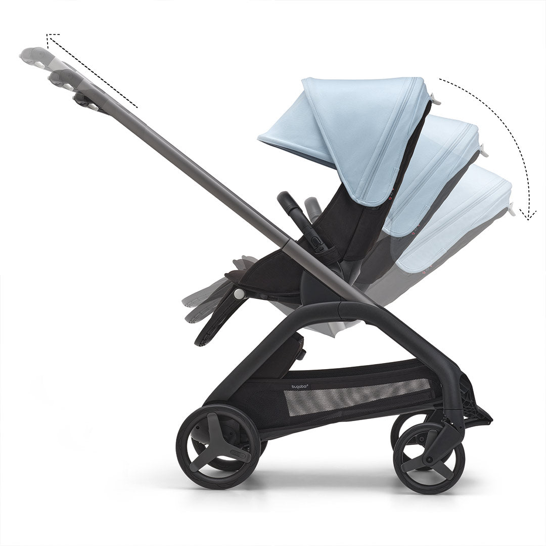  Bugaboo Dragonfly Complete Pushchair - Skyline Blue、mySite、merchandisen