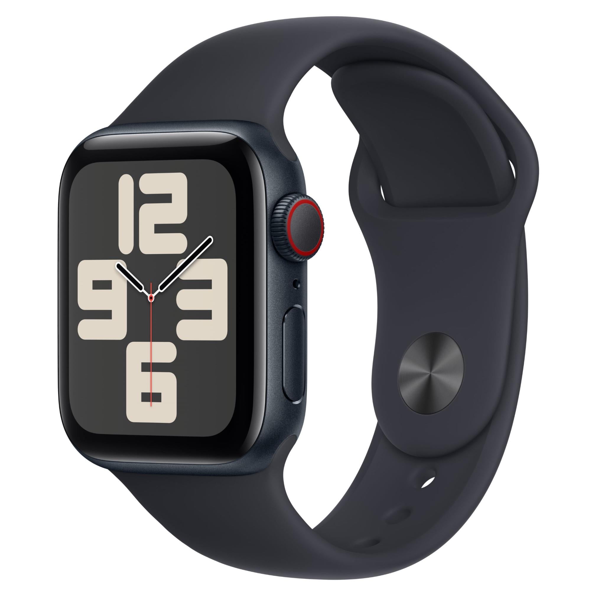 Apple Watch SE 40mm Midnight Aluminium Case GPS + Cellular 2023 ~Renewed、mySite、camillekostekn