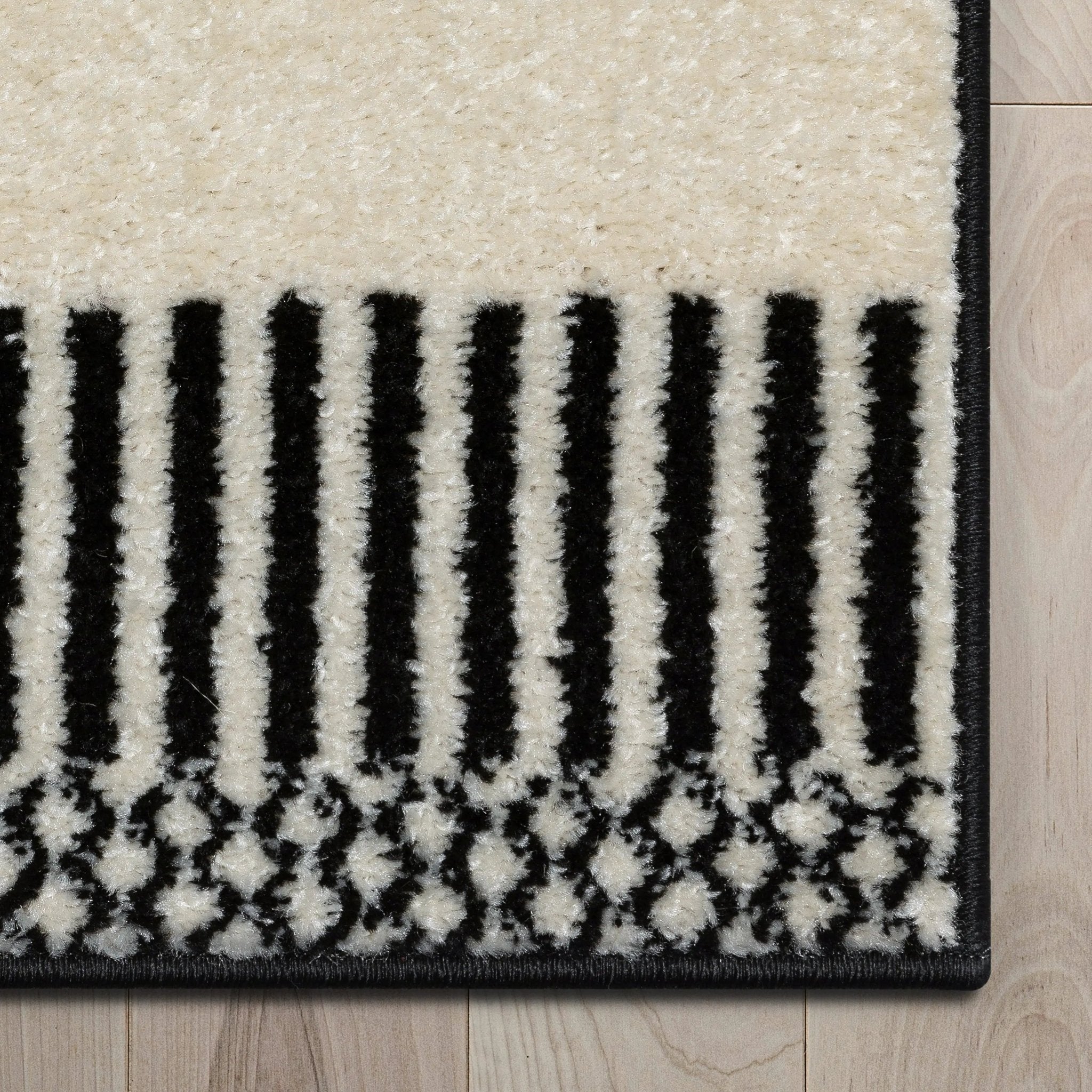 Well Woven Black & White Striped Rug – Living Room Luxury、mySite、gigharbornorthrealestate