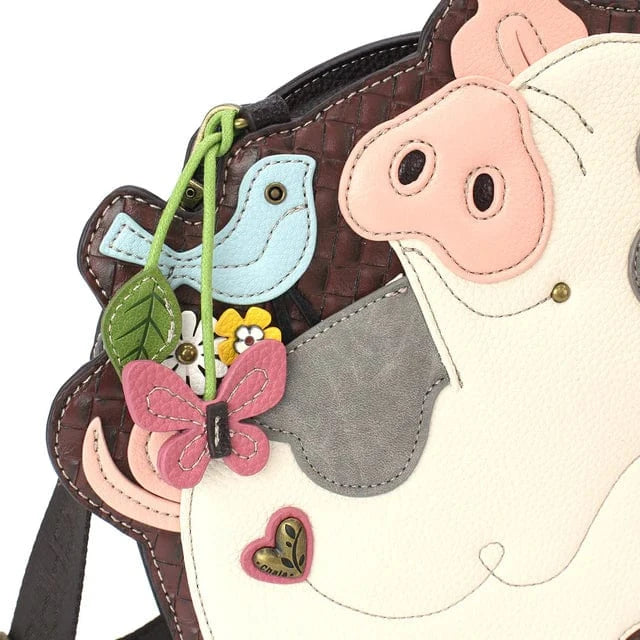 Spotted Pink Pig Chala Purse Vegan and SO CUTE!、mySite、g9winljtr
