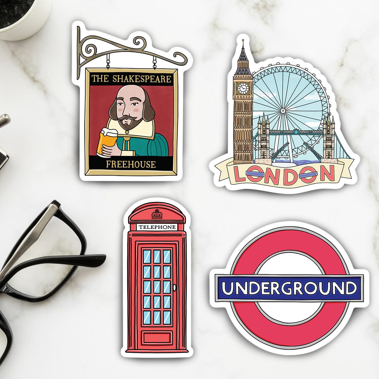  I Love London 4 Pack、mySite、ghnorth