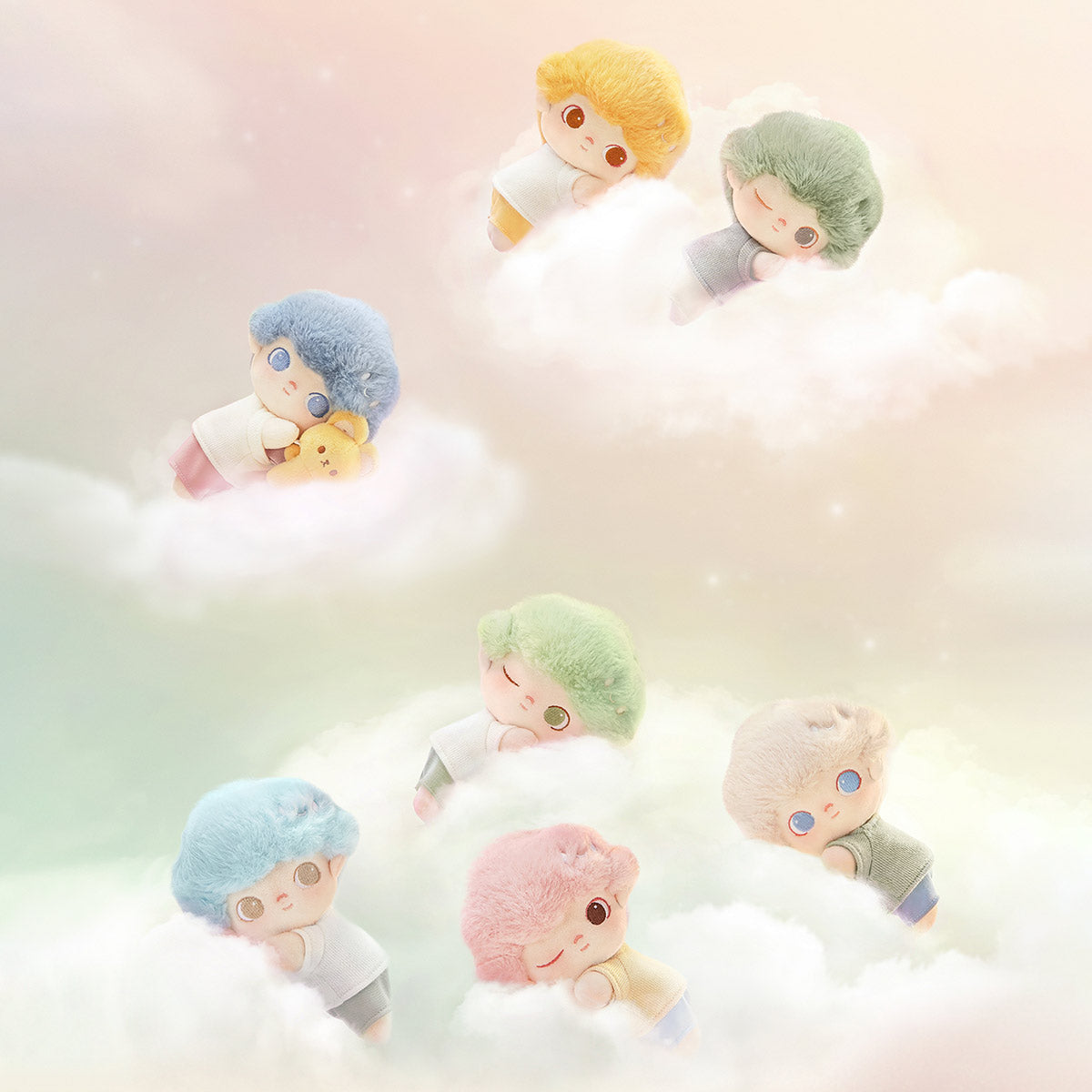  【Lmited】POP MART DIMOO My Cloud Companion Series-Cotton Doll Blind Box、mySite、greenlandpopulation
