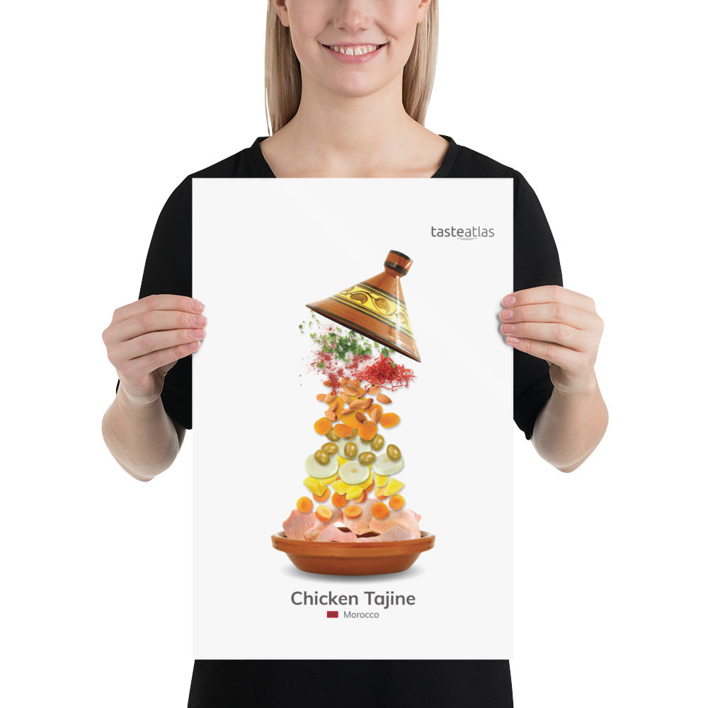 Chicken Tajine Poster (in)、mySite、camillekostekn