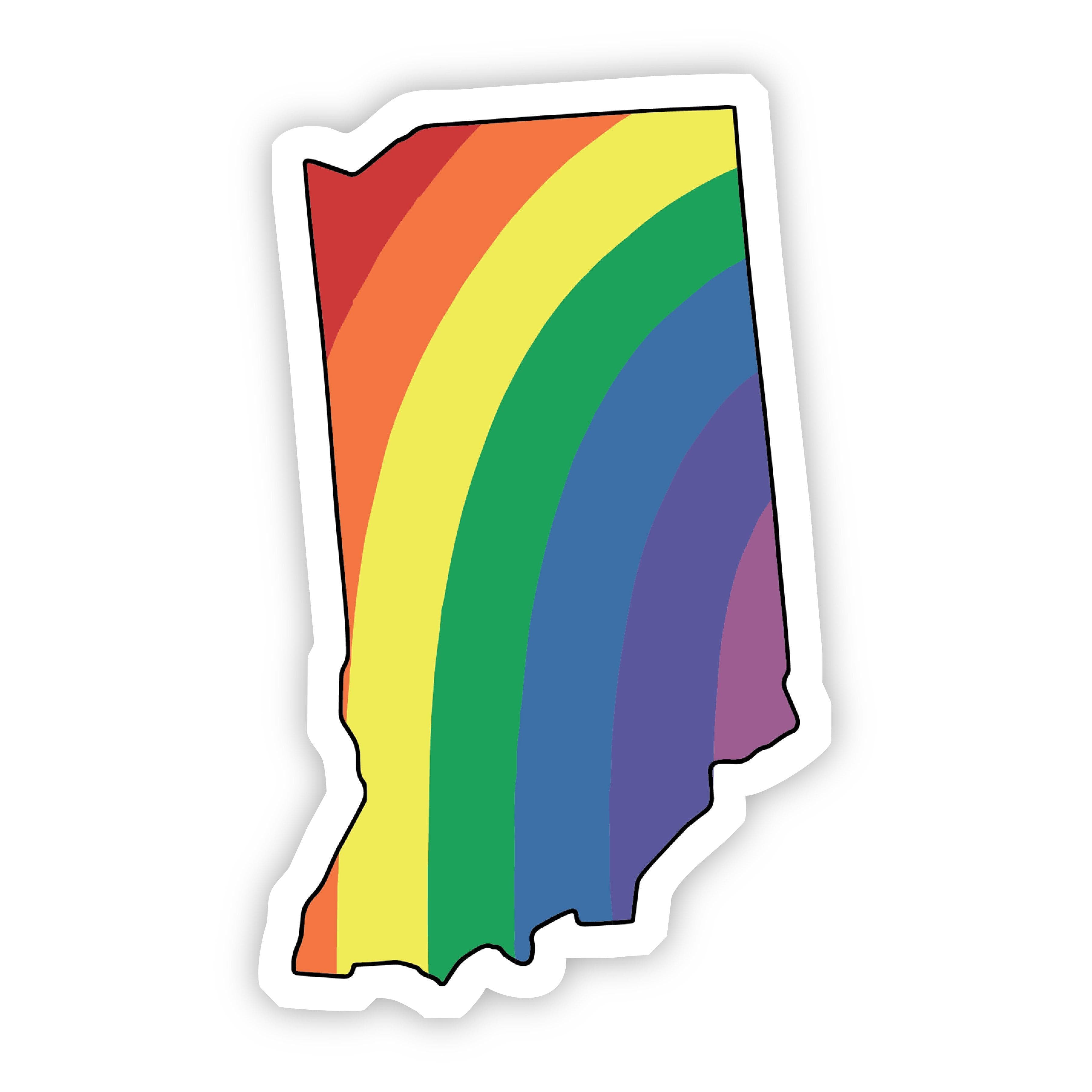  Indiana Rainbow Sticker、mySite、elrpsem3k