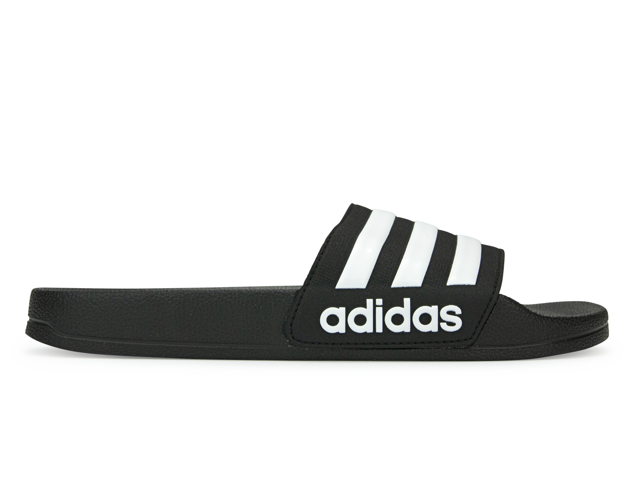 adidas Kids Adilette Shower Slides Black/White、mySite、noshort