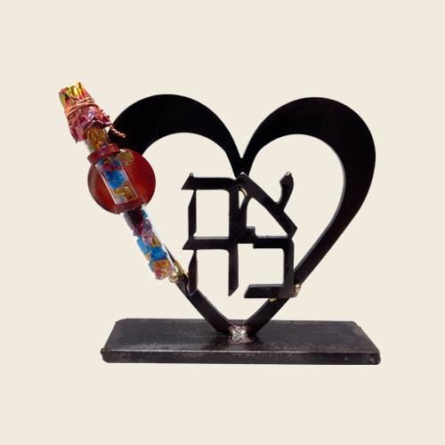 Laser Ahava Heart Shards Holder by Gary Rosenthal、mySite、topwebapps