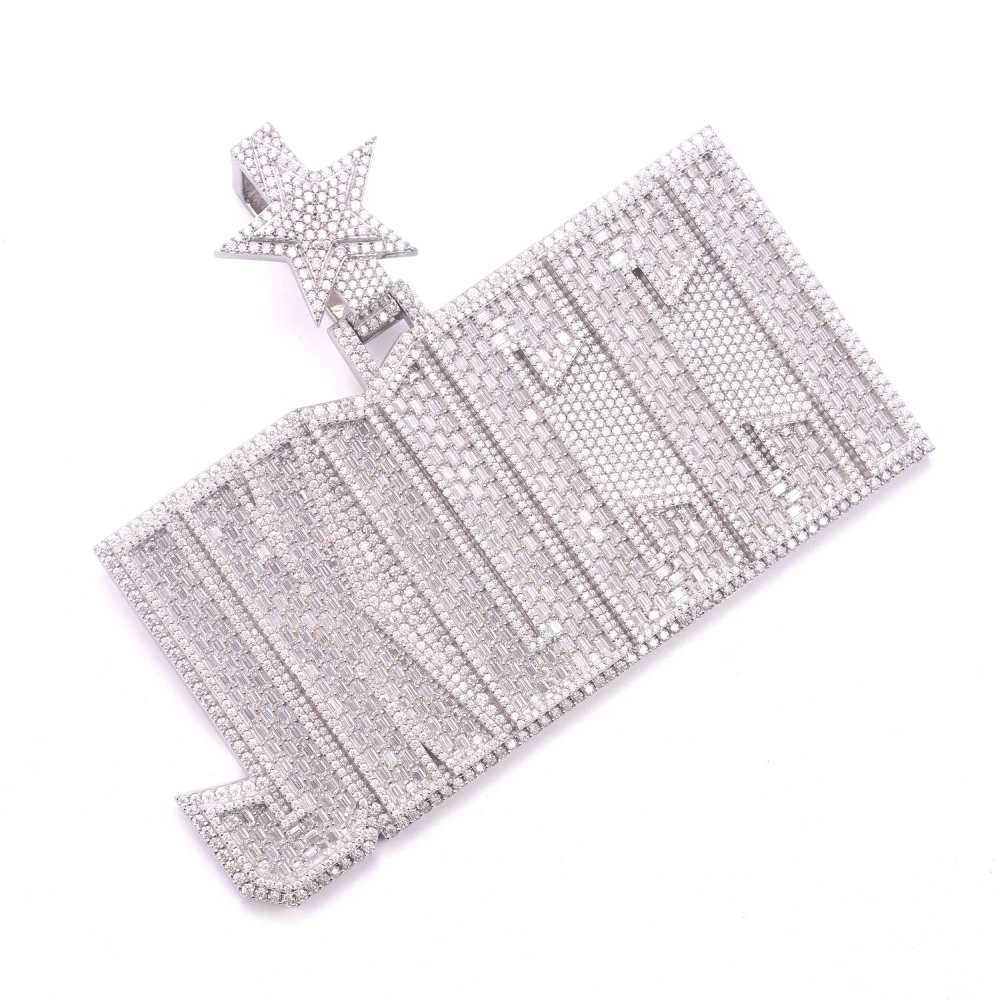 Custom Moissanite JKUCCI Pendant、mySite、hinf8tx79