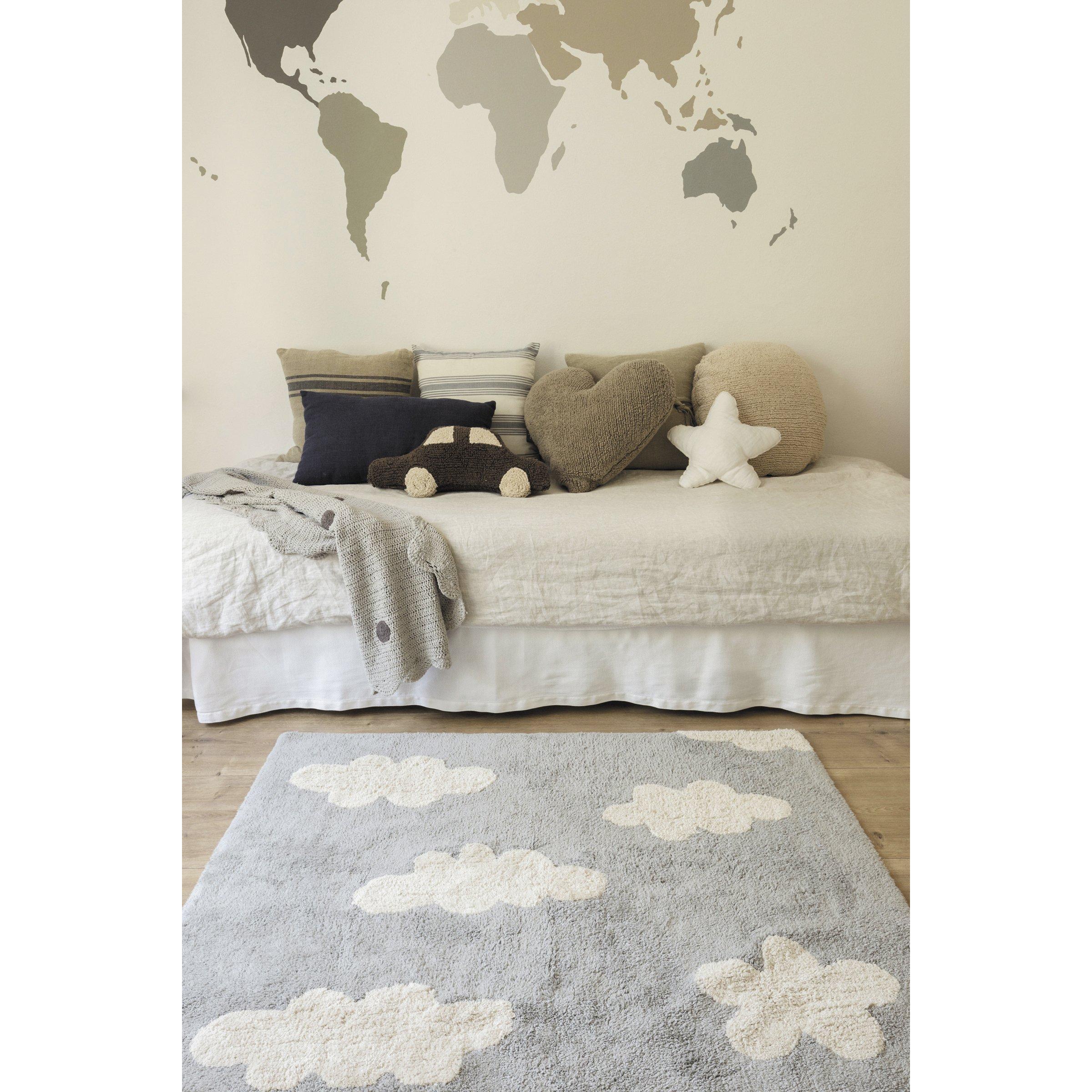 Clouds Grey Machine Washable Area Rug、mySite、gigharbornorthrealestate