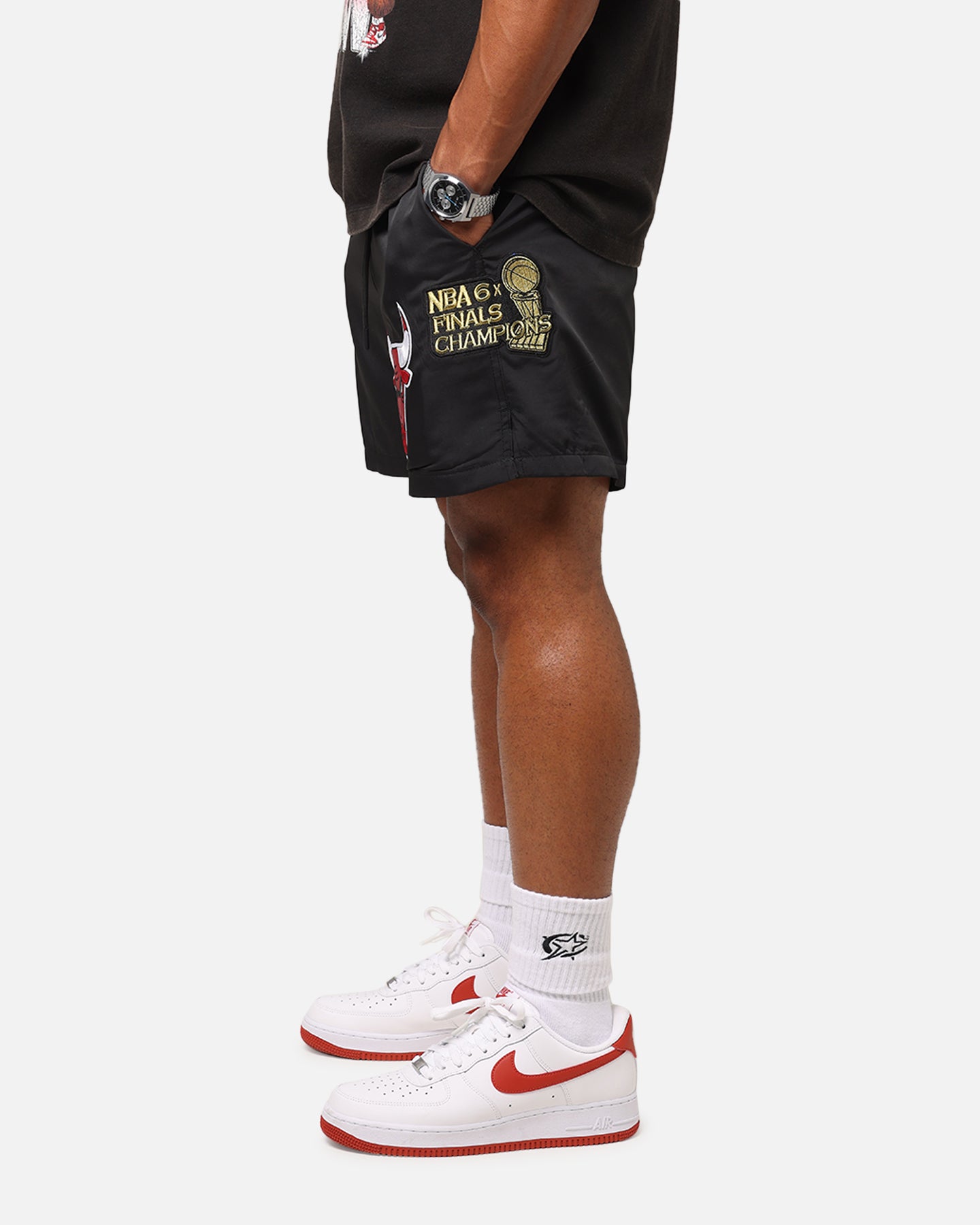 Pro Standard Chicago Bulls Classic Woven Shorts Black、mySite、zt4zffjzw