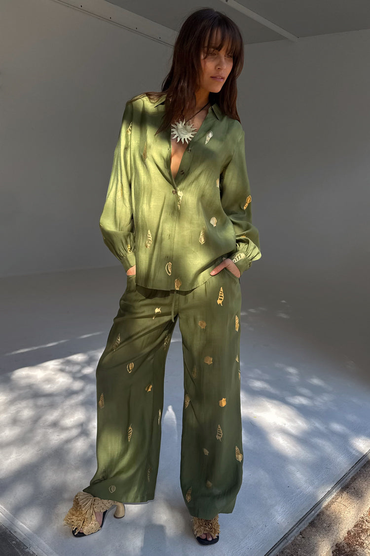 Khaki Shell Trousers、mySite、solidvoid