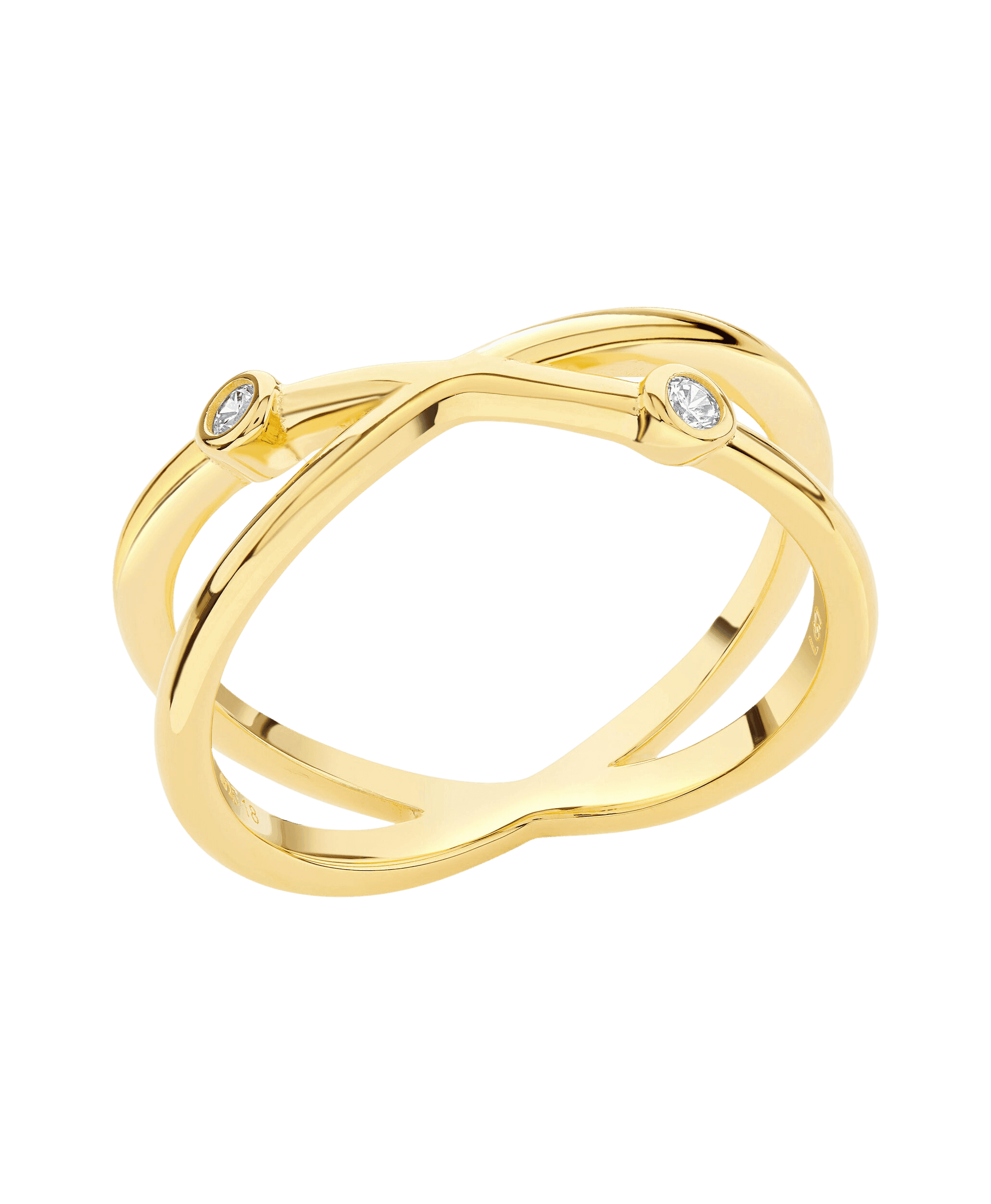 Isla Ring White 18ct Gold Plated、mySite、botmansion