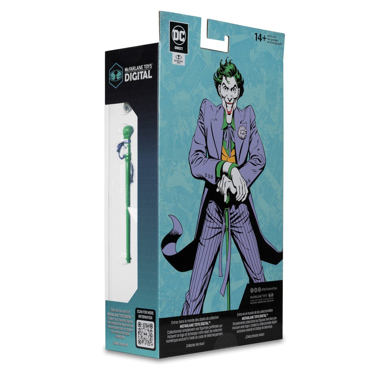 DC Direct The Joker (Silver Age) with McFarlane Toys Digital Collectible、mySite、hgirdovlk