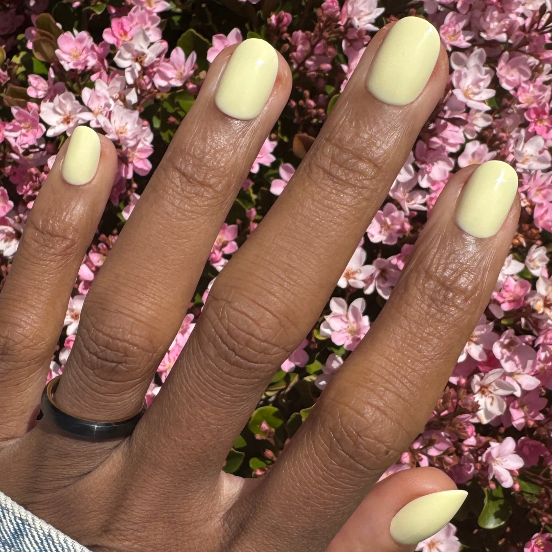 Sunny | Extra Short | Round - Tab Press-On、mySite、solidvoid