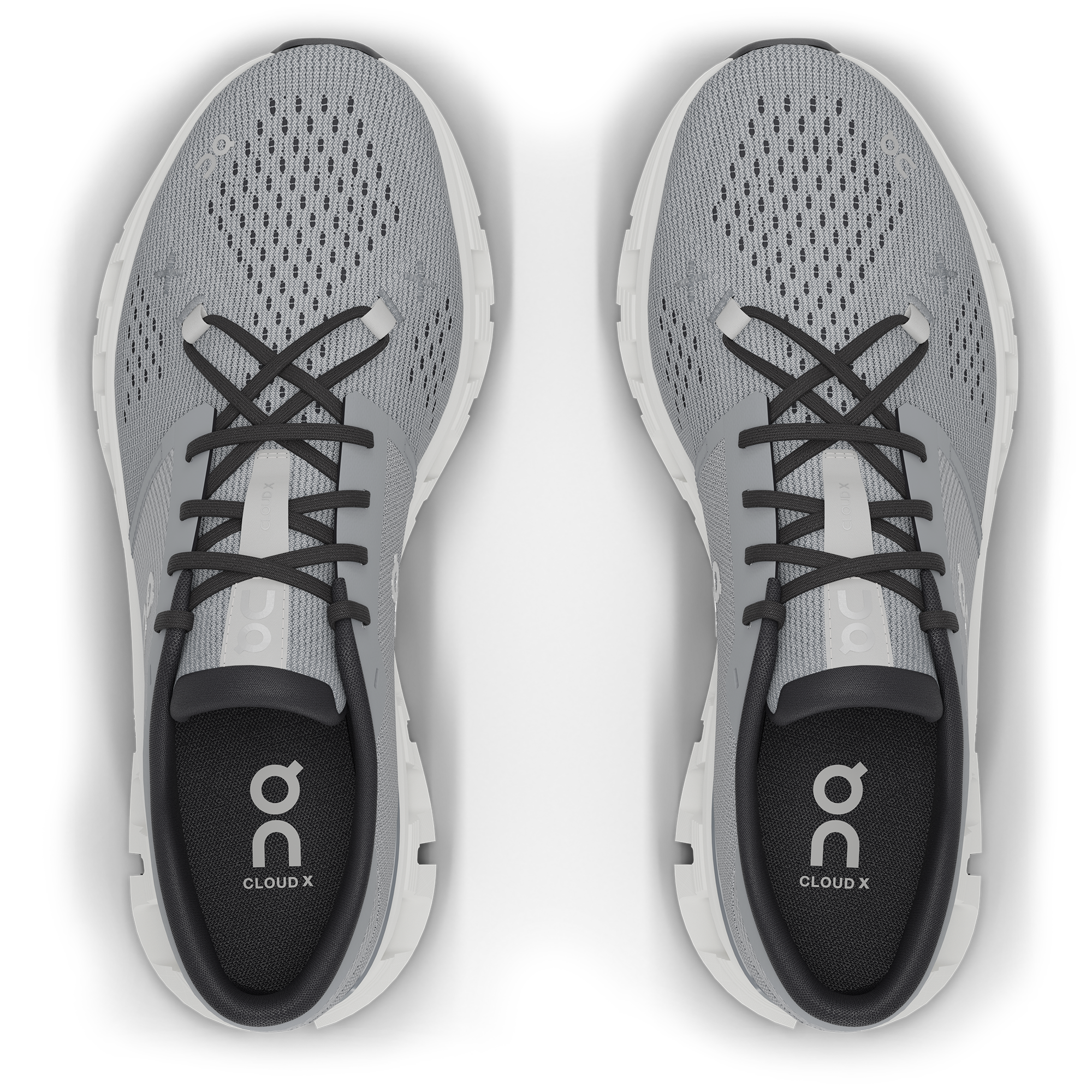  On Running Men's Cloud X 4 Dynamic Workout Shoe - Glacier/Stone、mySite、preschool7hills