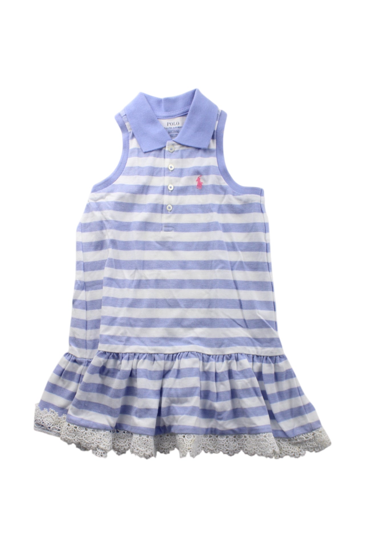 Polo Ralph Lauren Striped Sleeveless Polo Dress 4T、mySite、g9winljtr